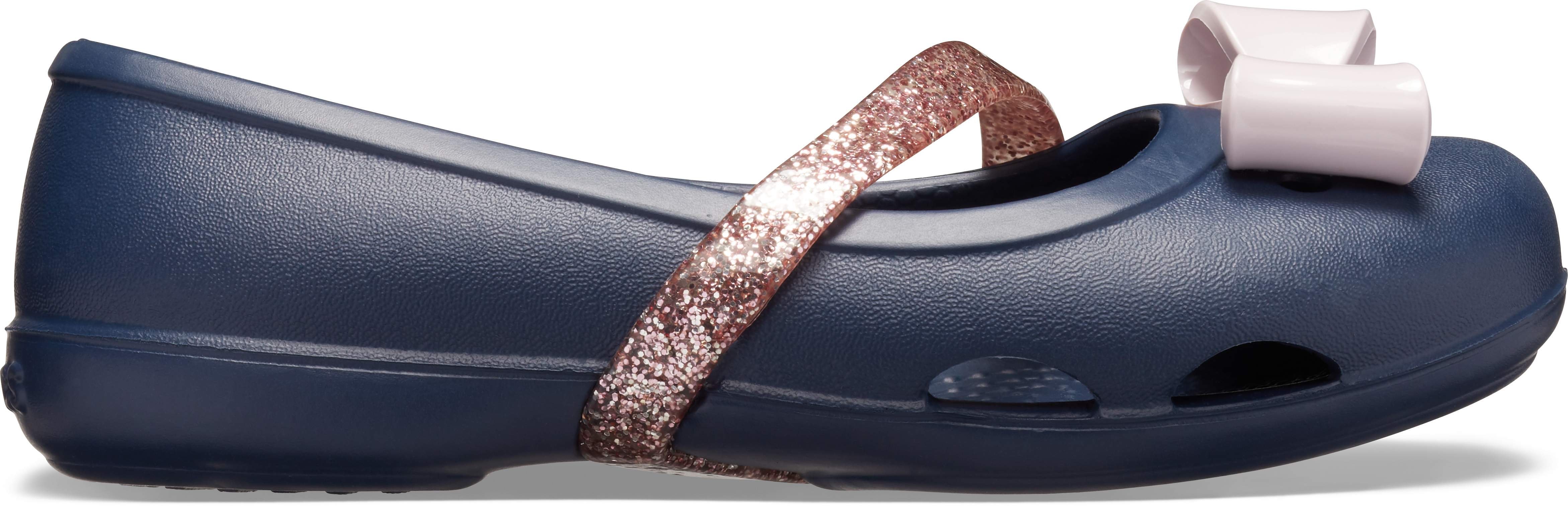 crocs lina flower flat