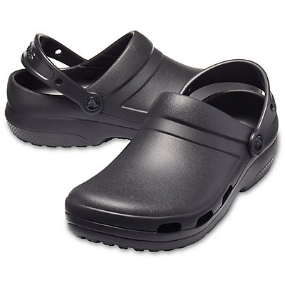 Buy Crocs PFD Specialist II Vent Clog Black Online | Shoe Trove
