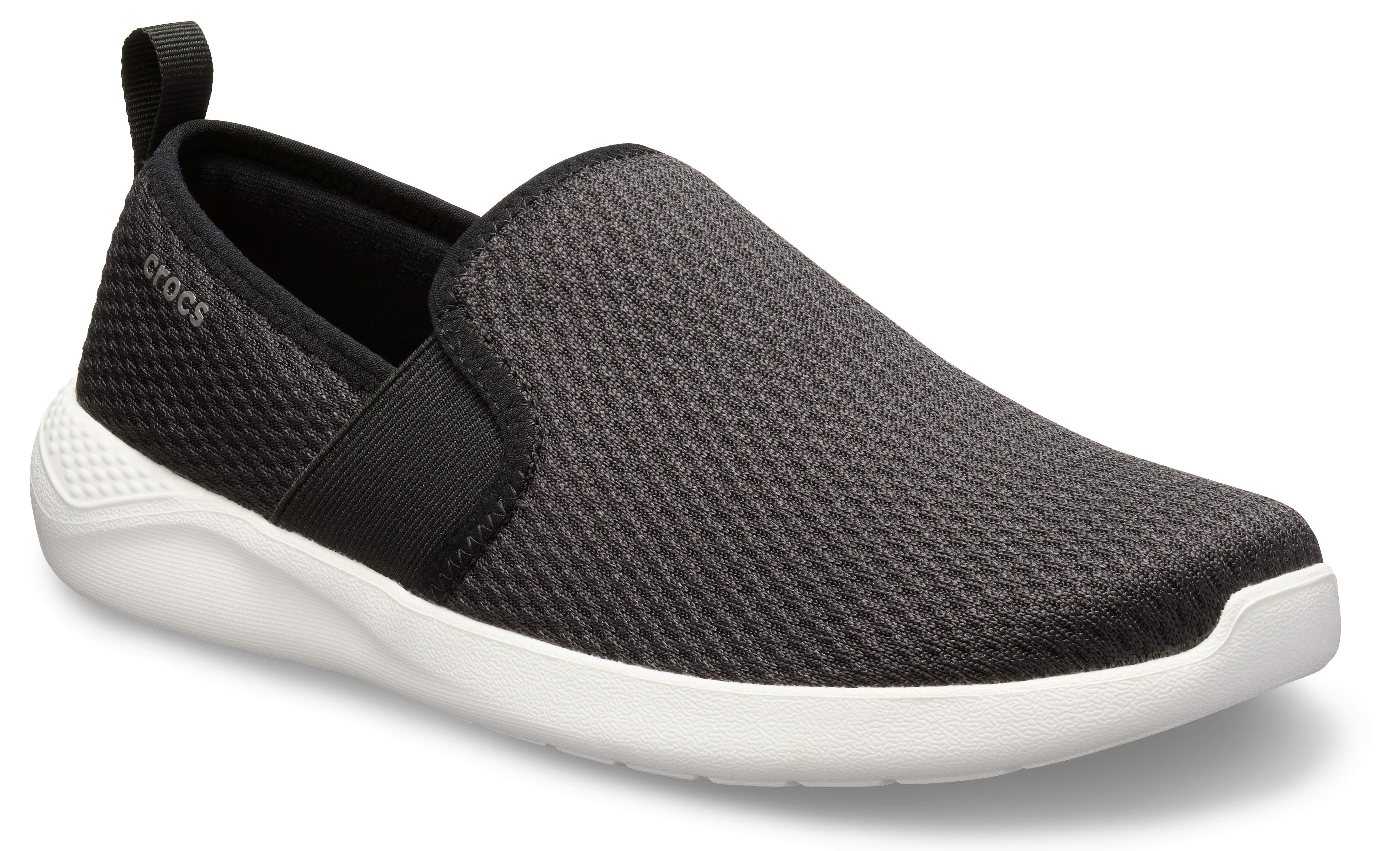 crocs men's literide mesh slip on