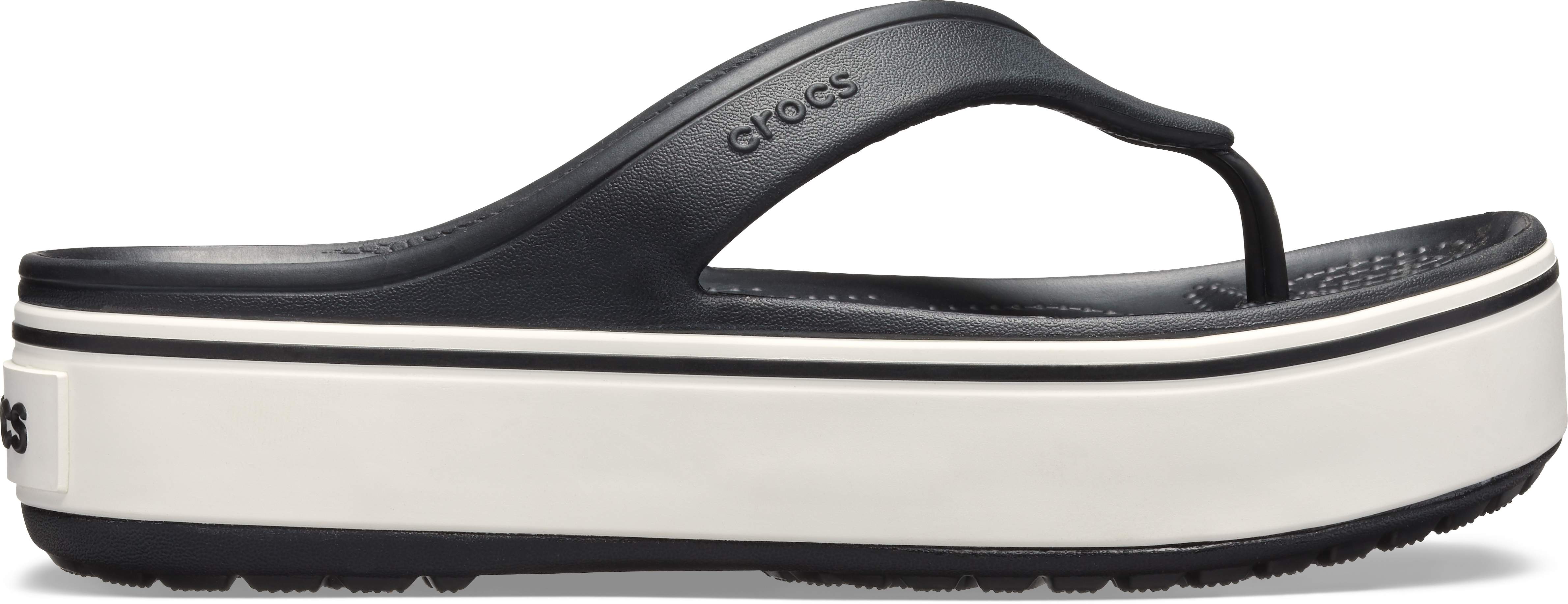 crocs platform sandals