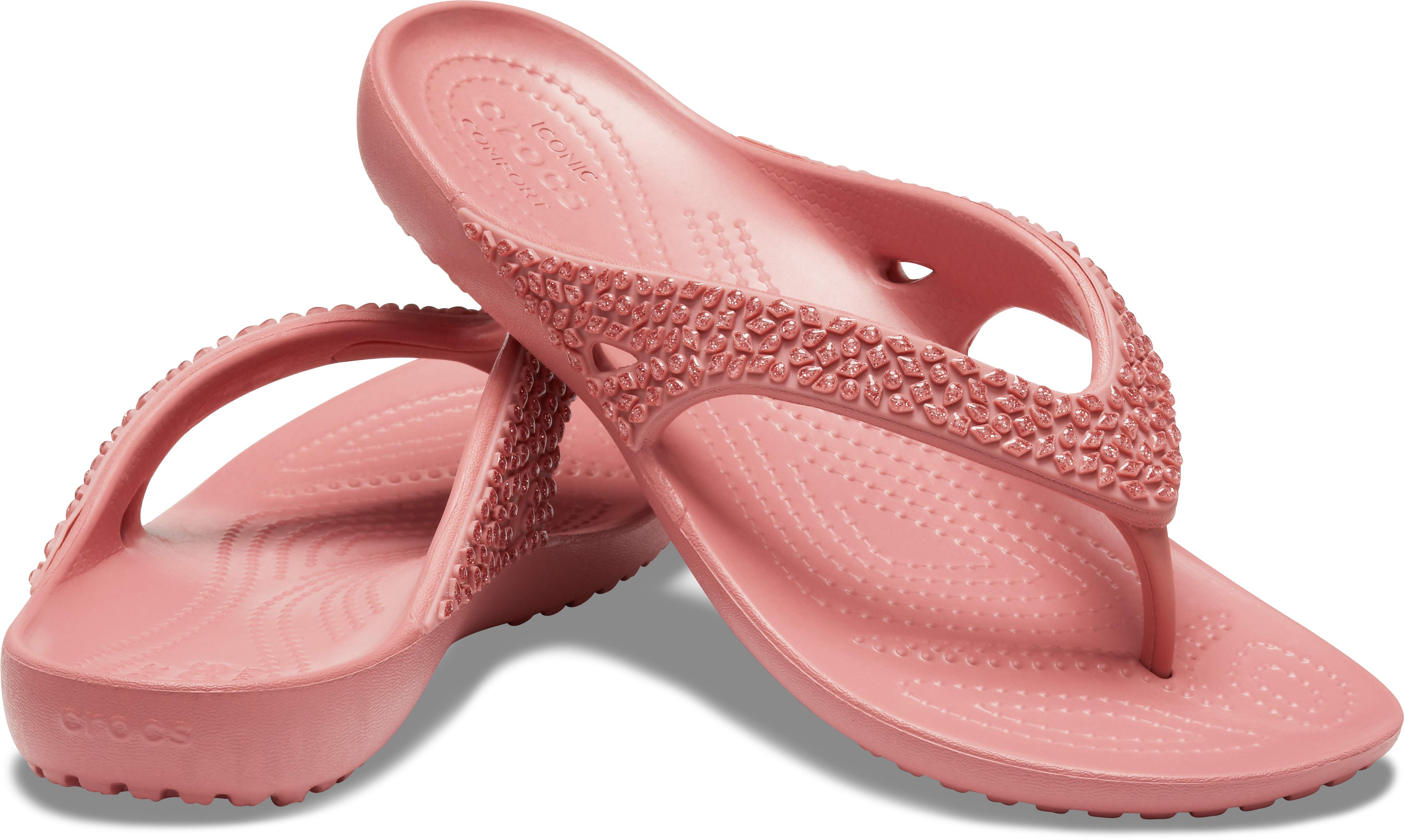 women's kadee croc flip flops