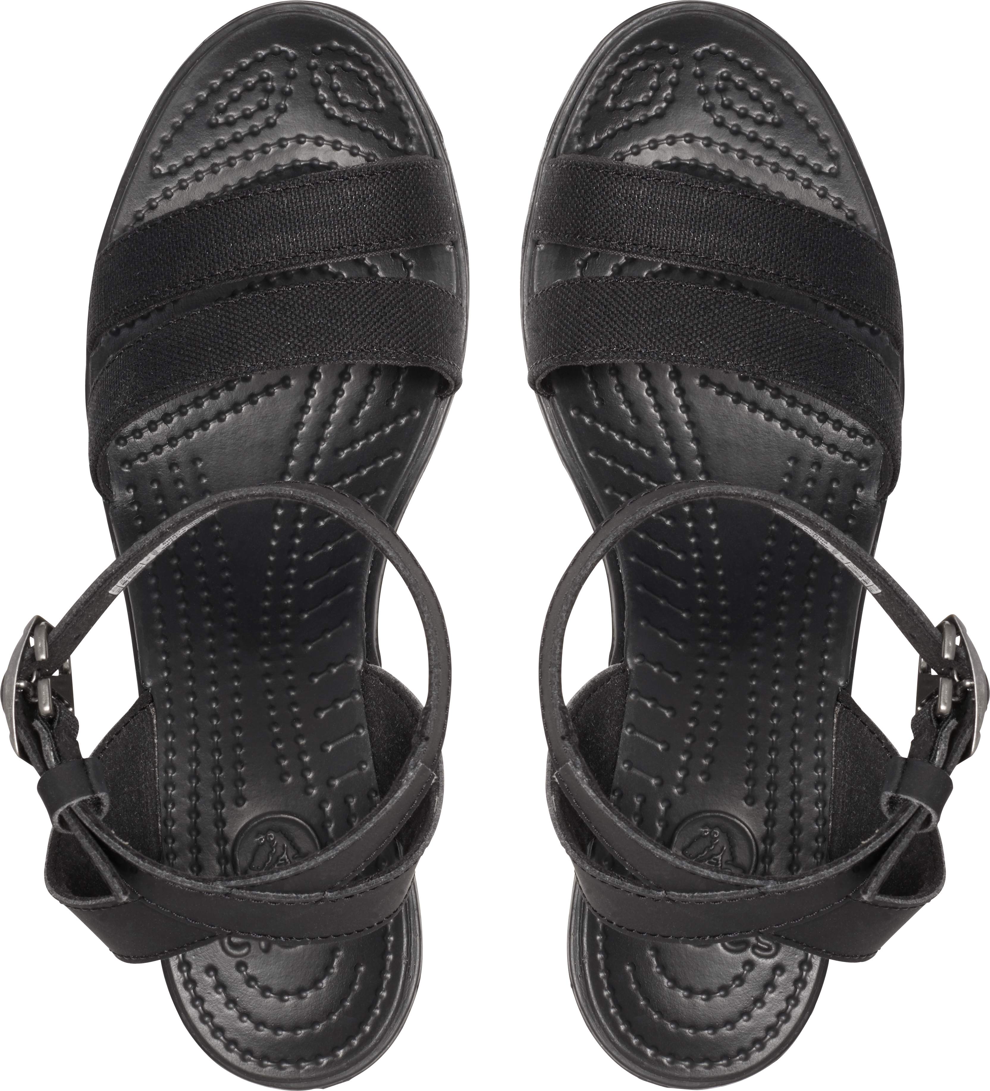 crocs leigh sandal wedge