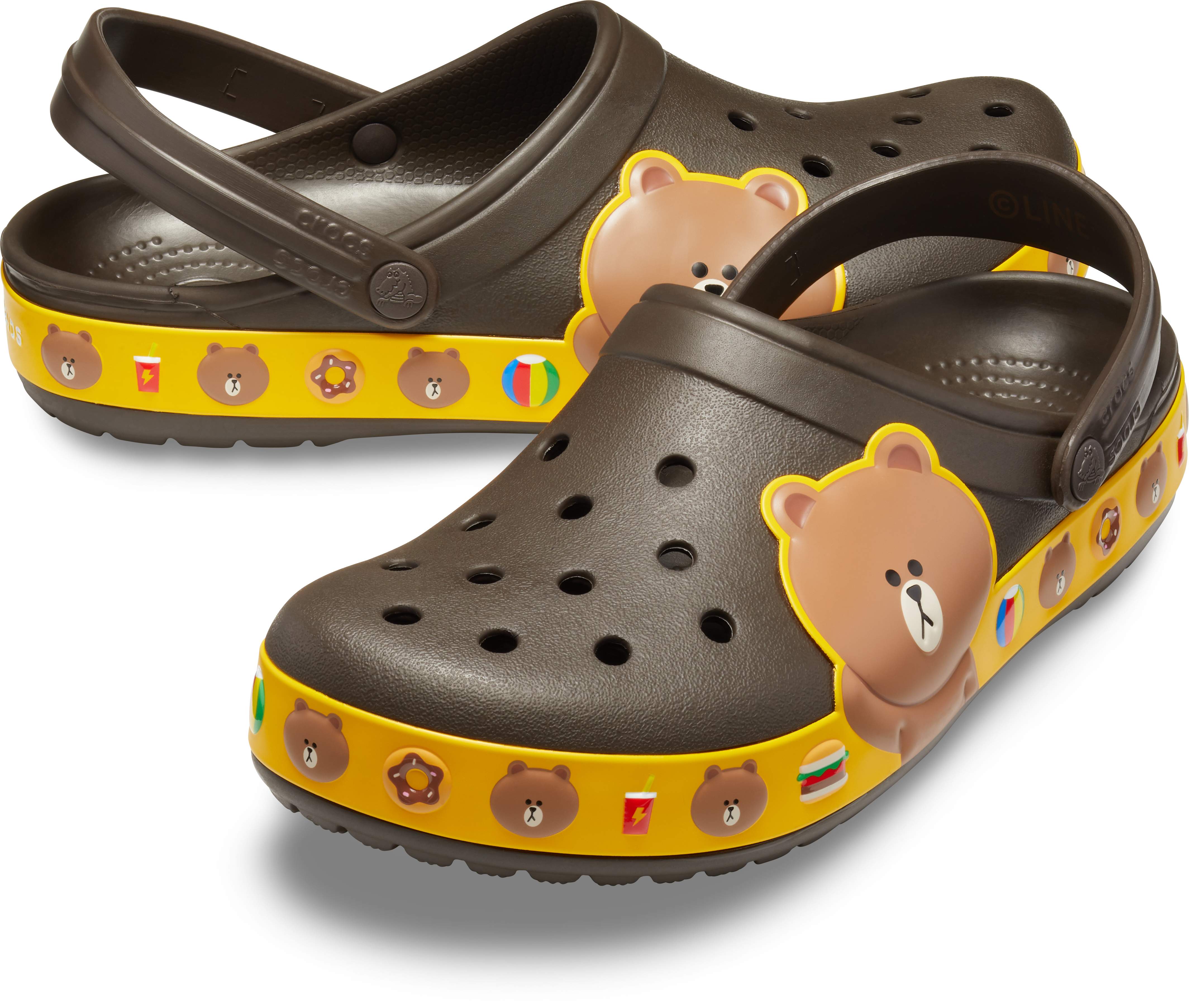 line friends crocs