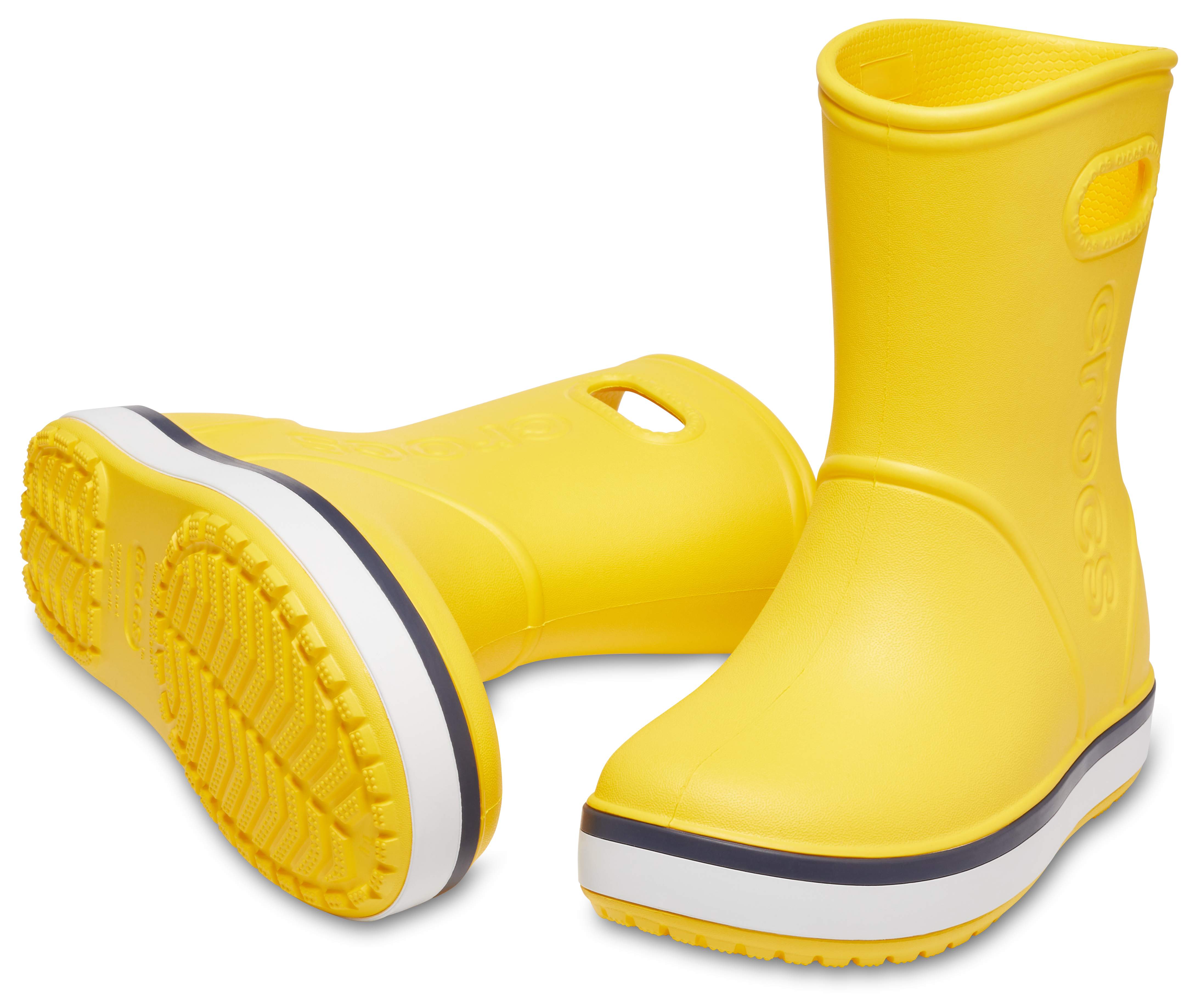 crocs crocband rain boots