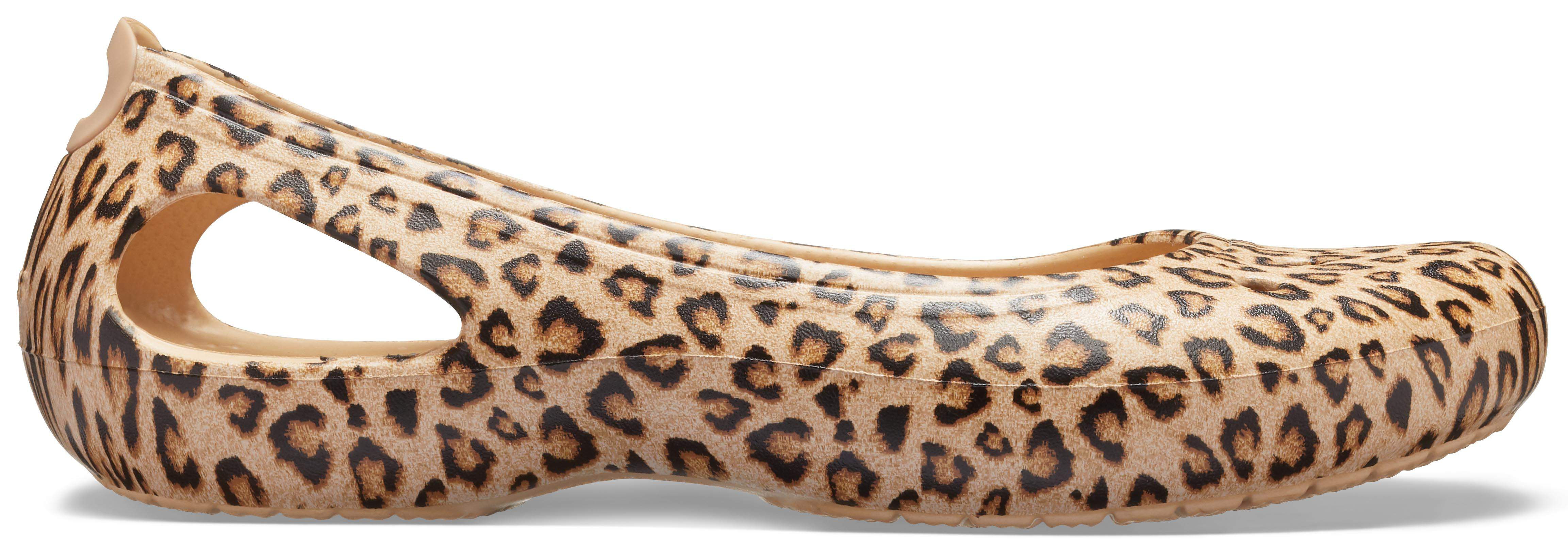 crocs leopard print kadee