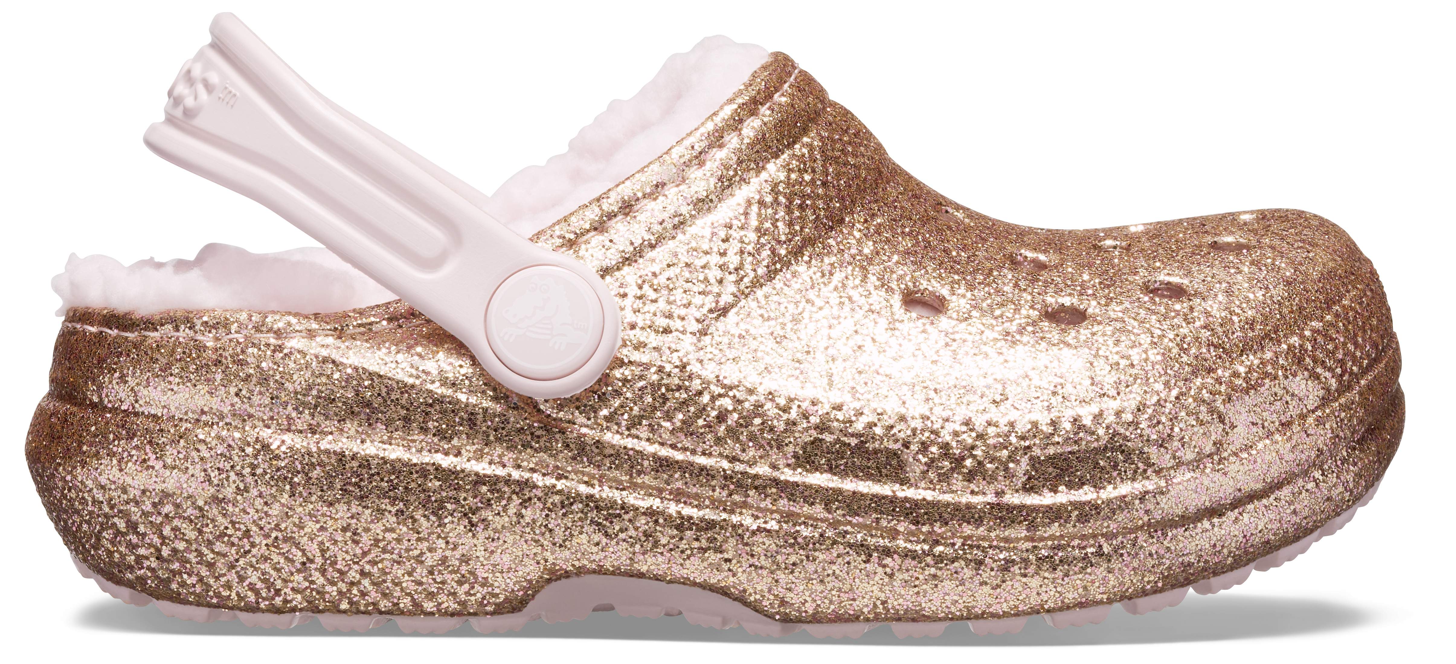 crocs classic glitter