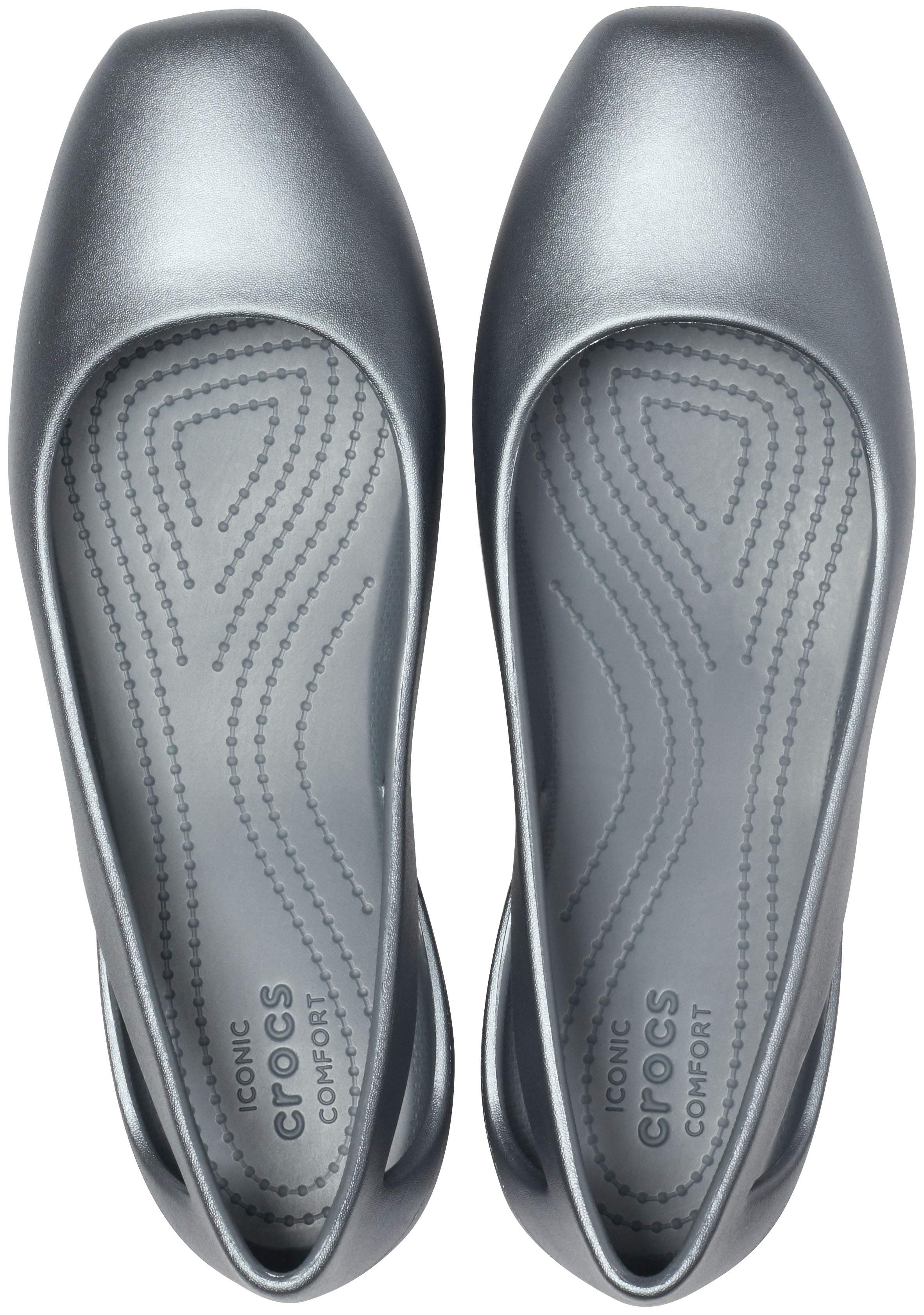 women's crocs sloane embellished flat