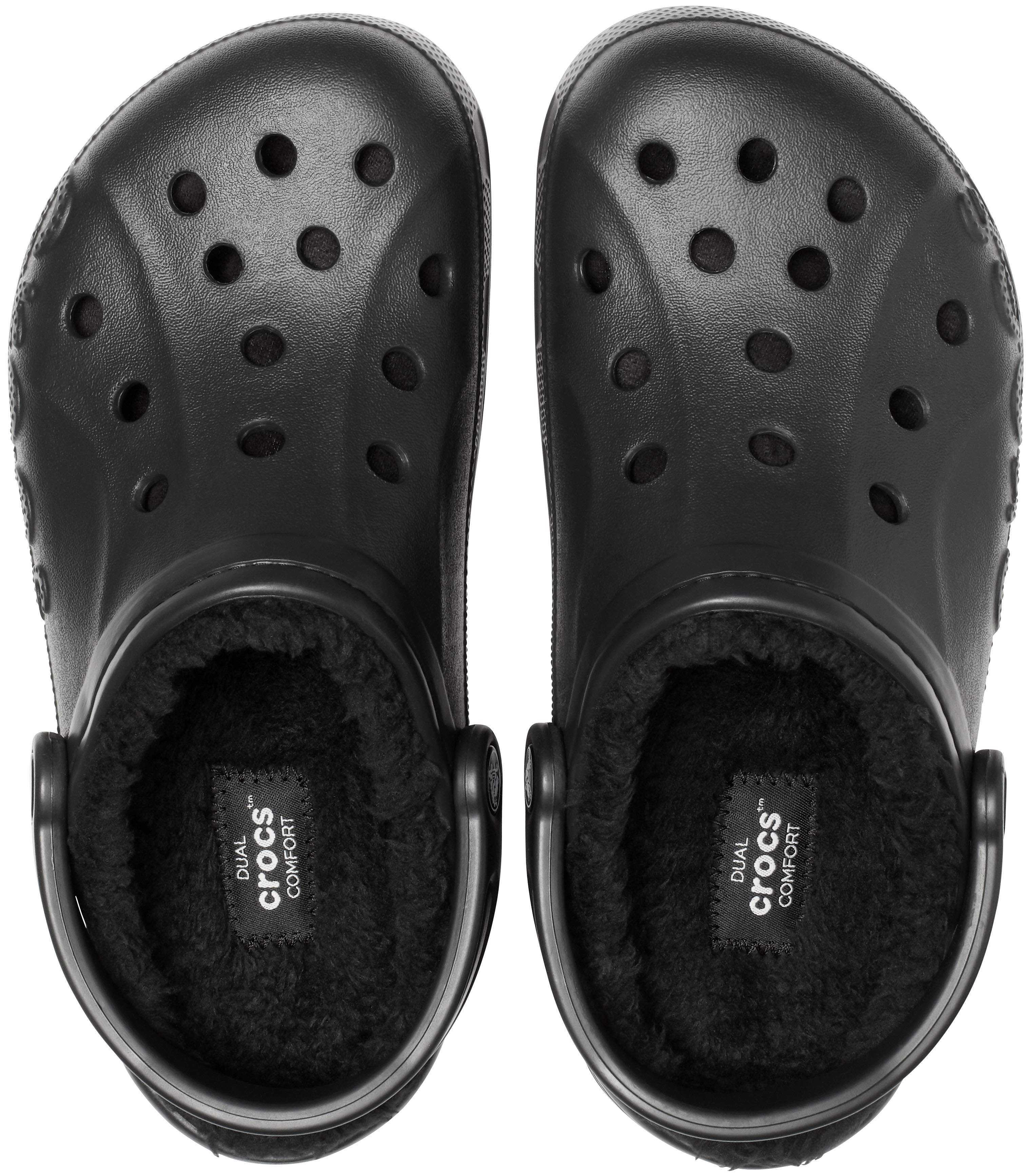 can you wash fur lined crocs