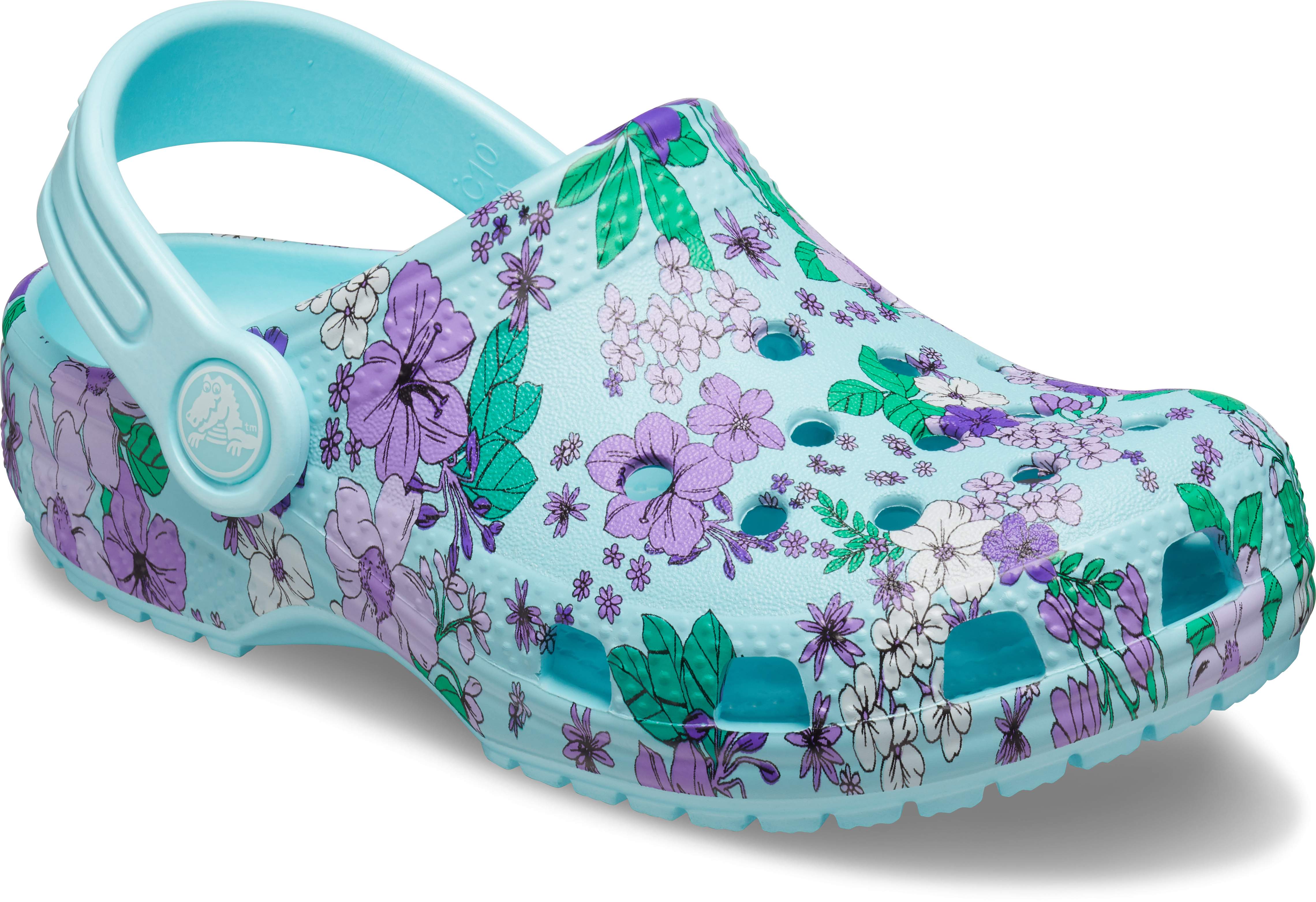 Preschool Classic Floral Clog - Crocs