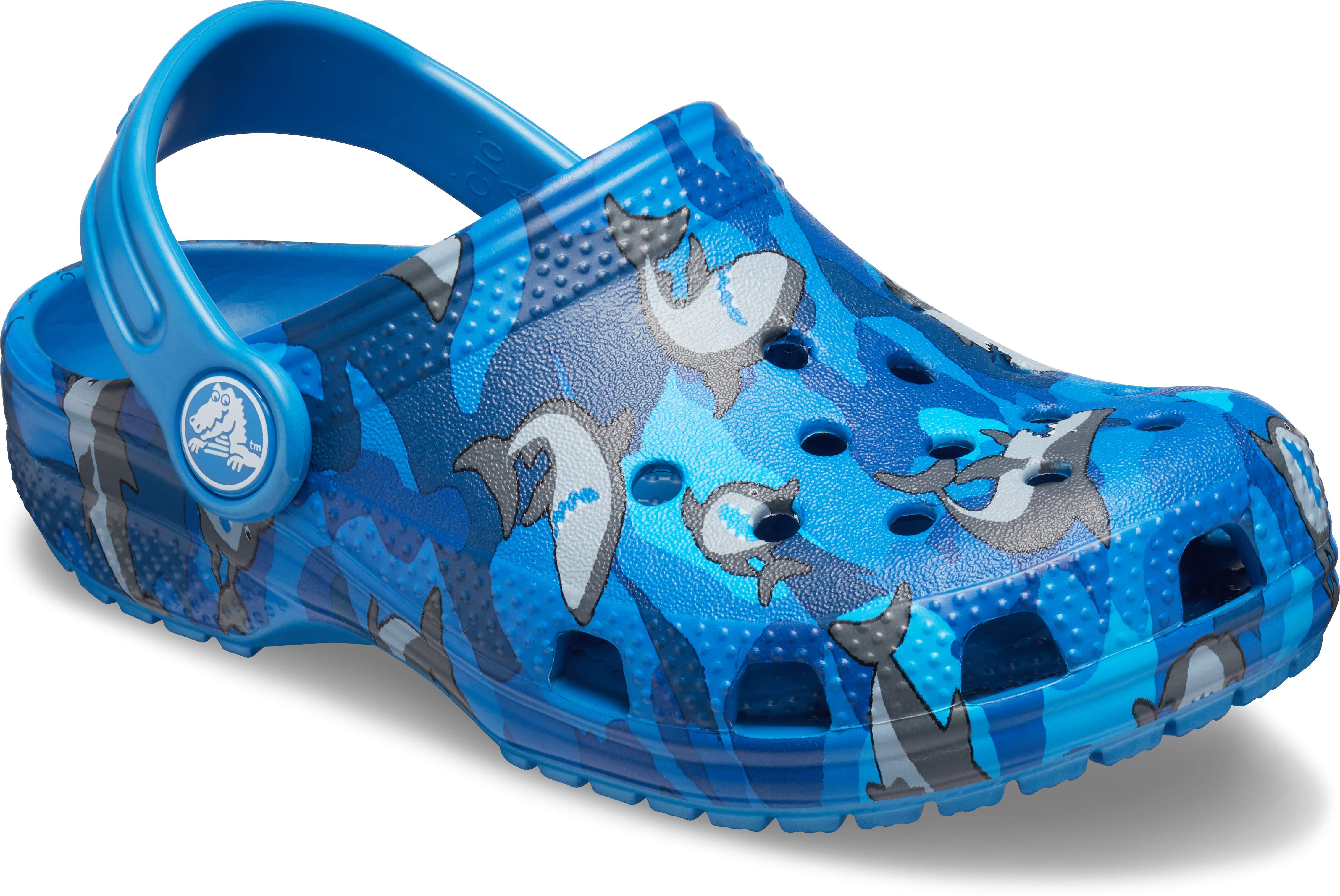 crocs baby blue