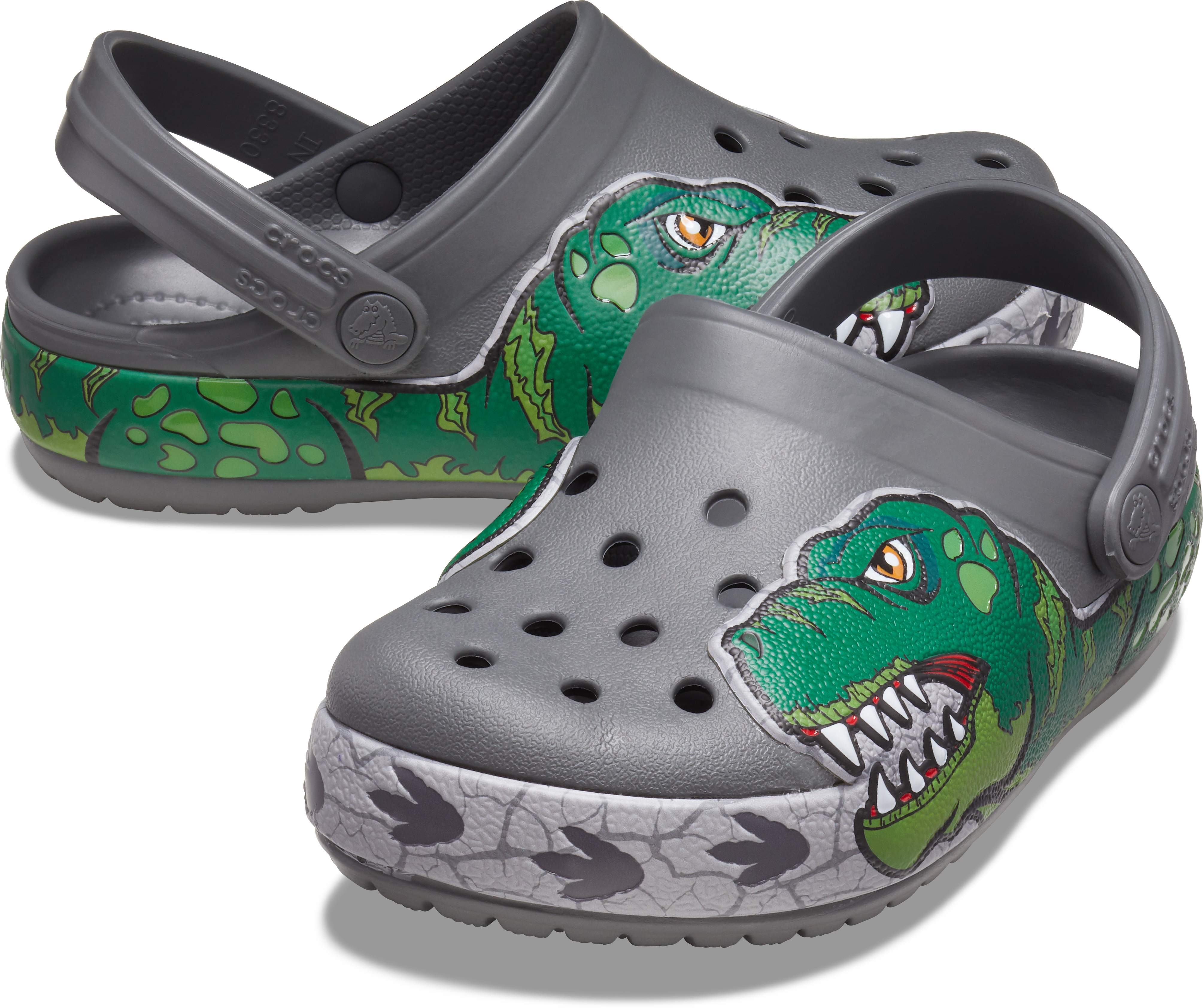 boys dinosaur crocs