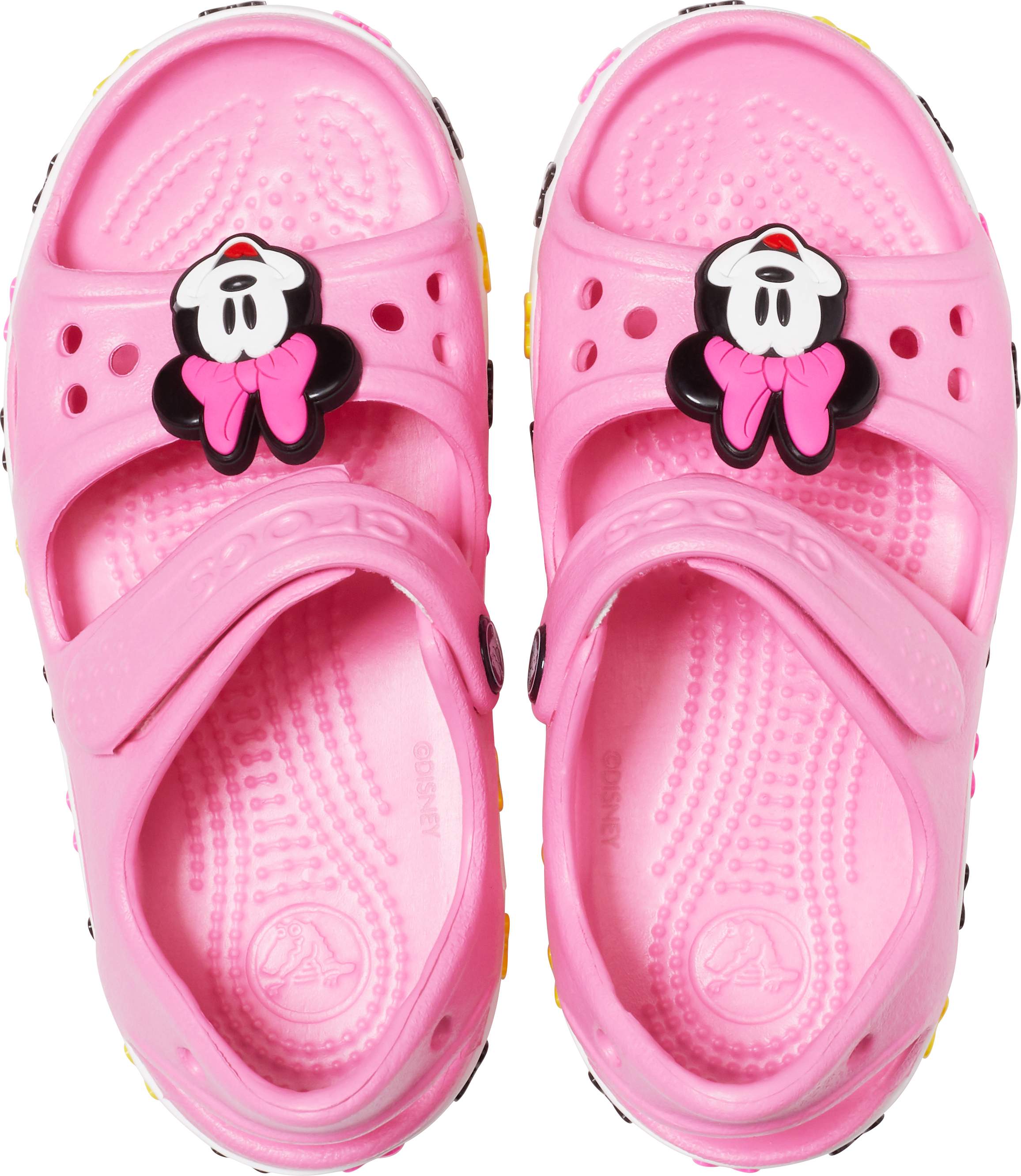 minnie mouse croc sandals