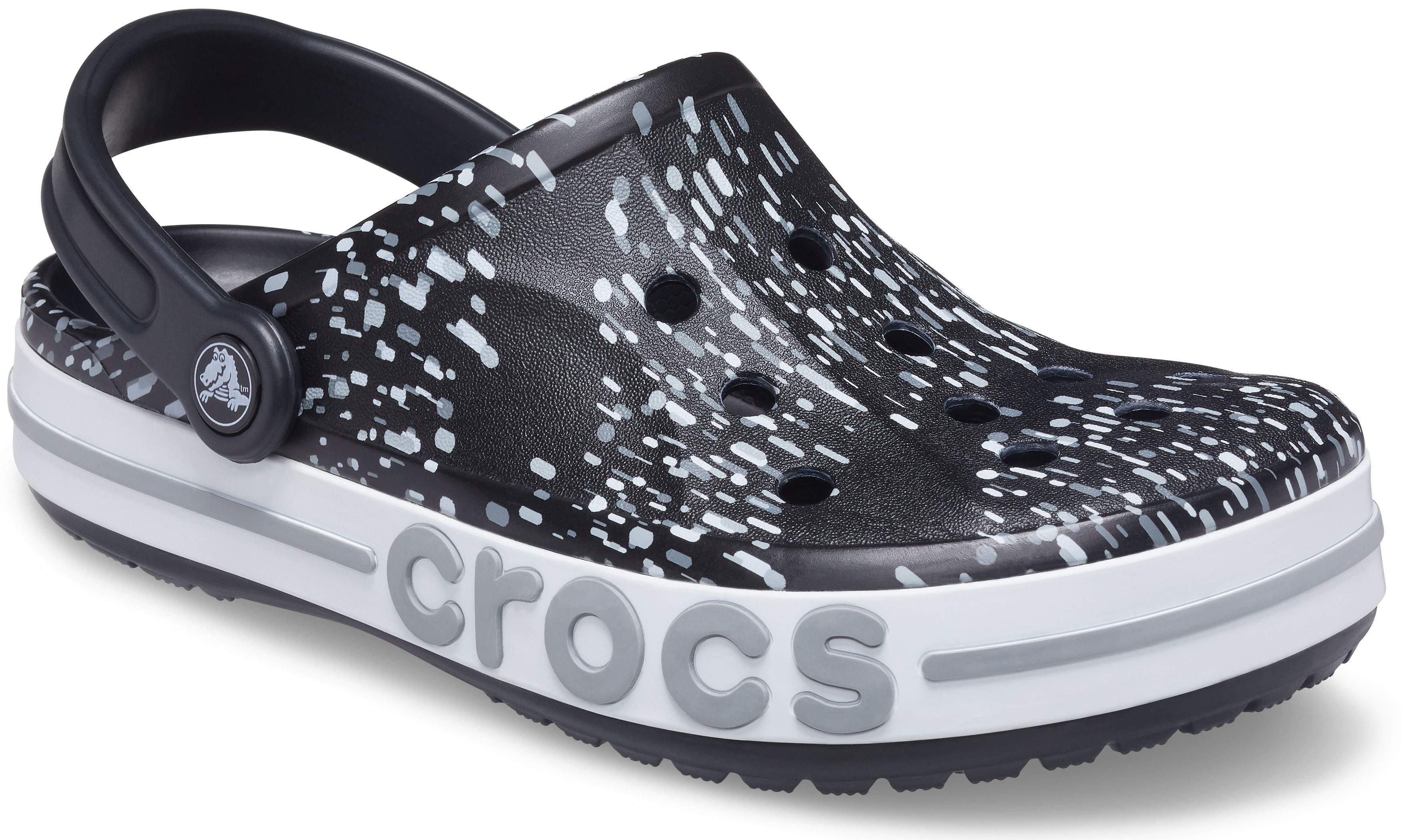 crocs bayaband printed clogs