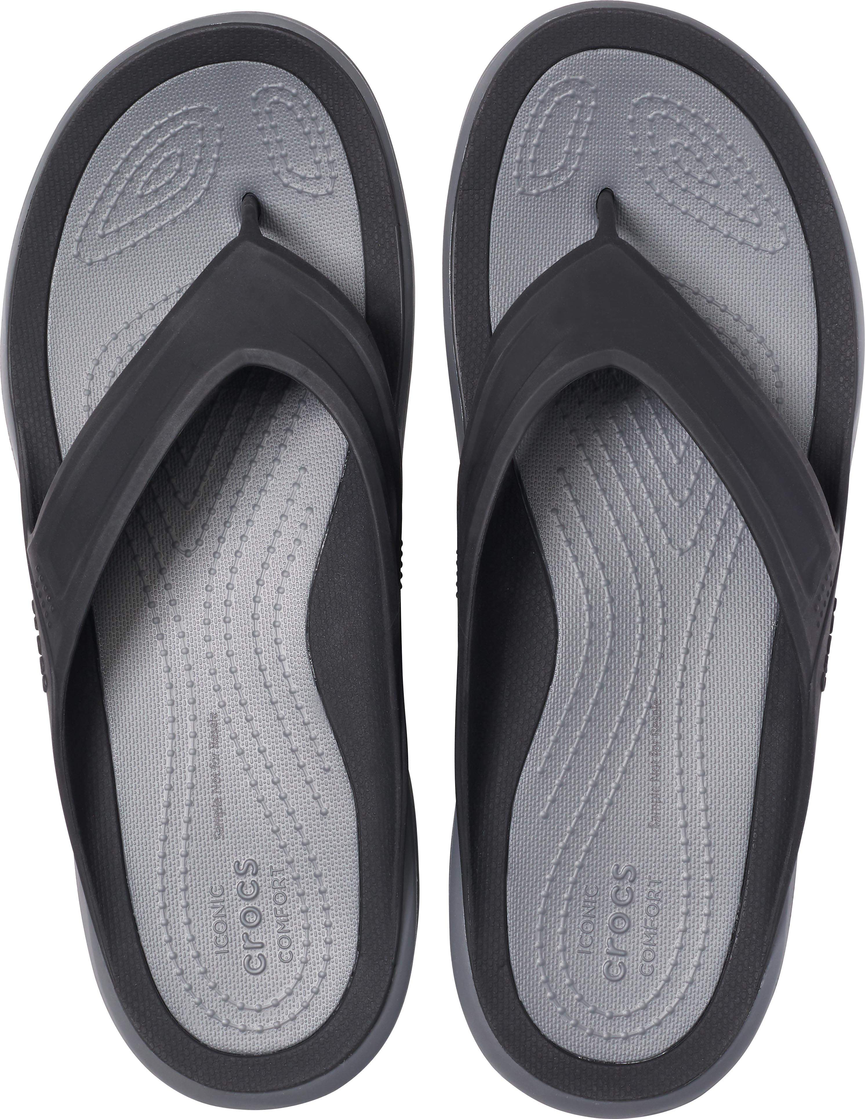 crocs men's swiftwater wave flat sandals