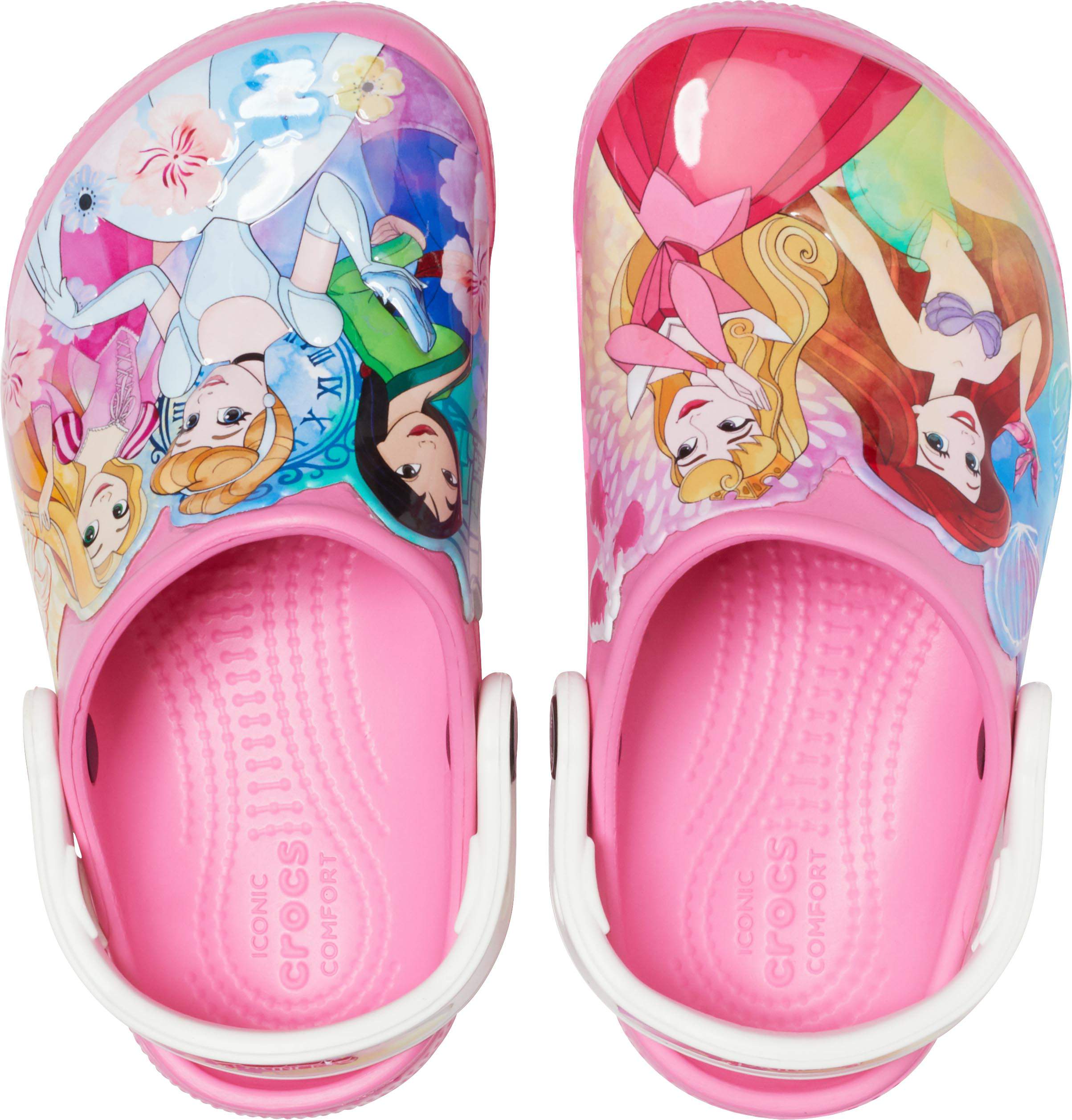 disney princess crocs