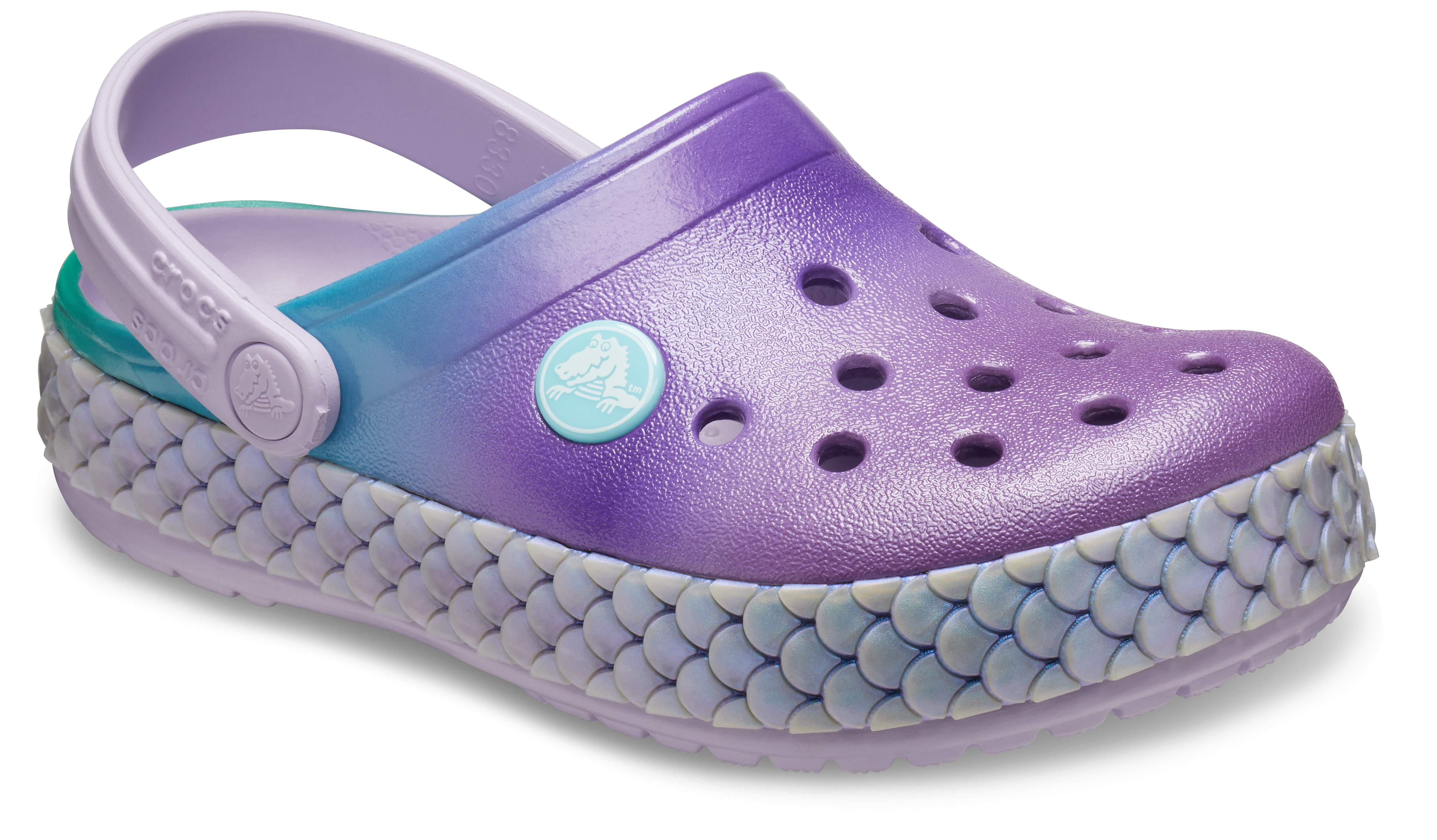 purple crocs for toddlers