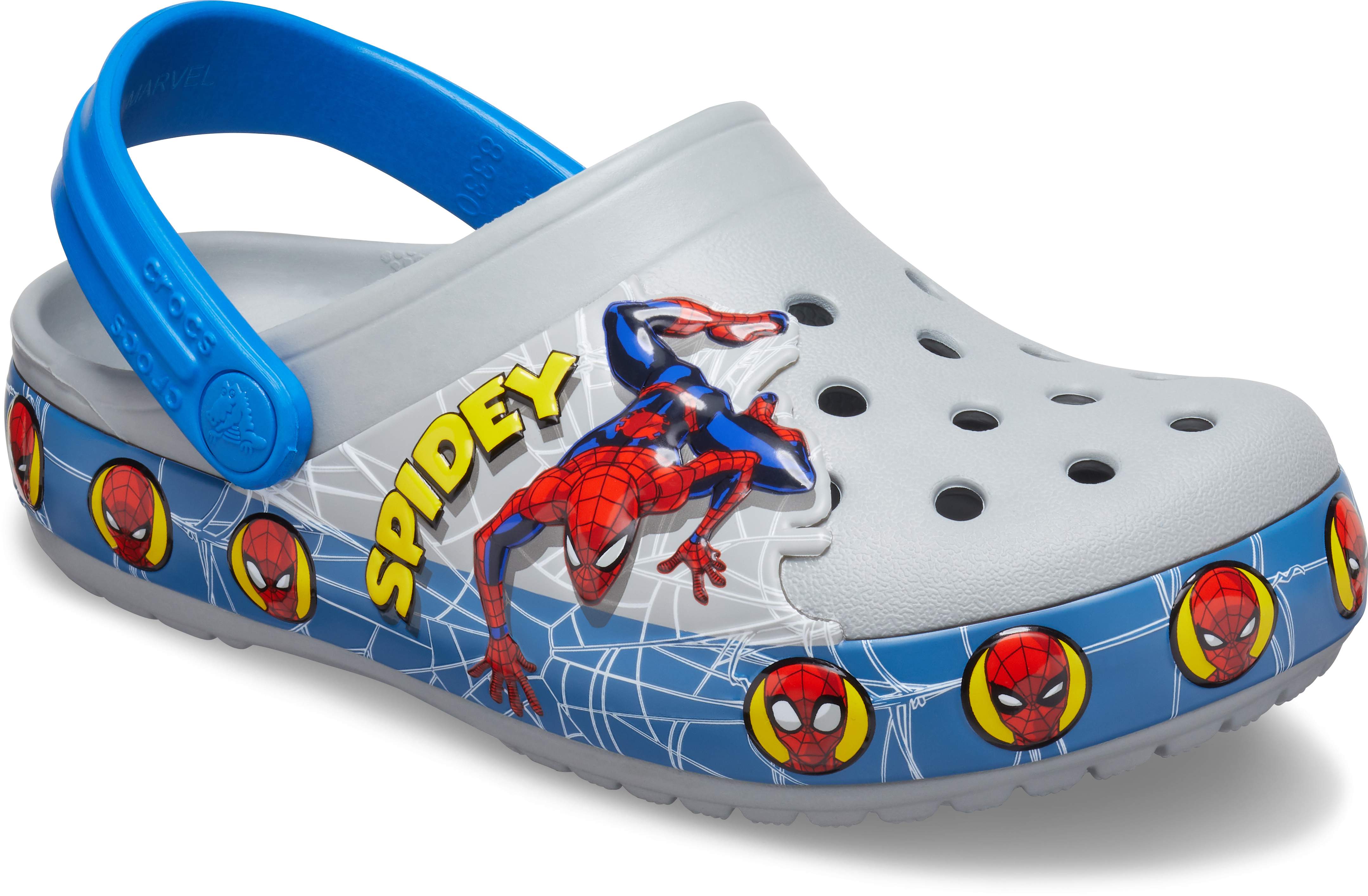 Kids' Crocs Fun Lab Spider-Man Lights 