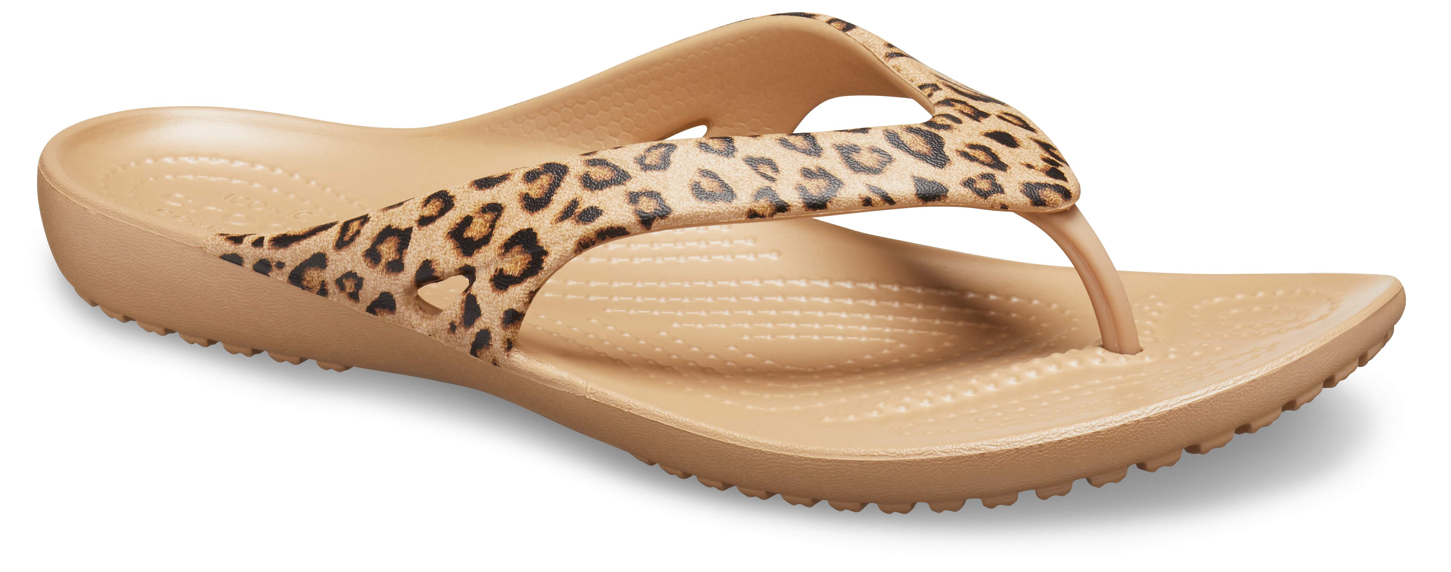Women's Kadee II Leopard Flip - Crocs