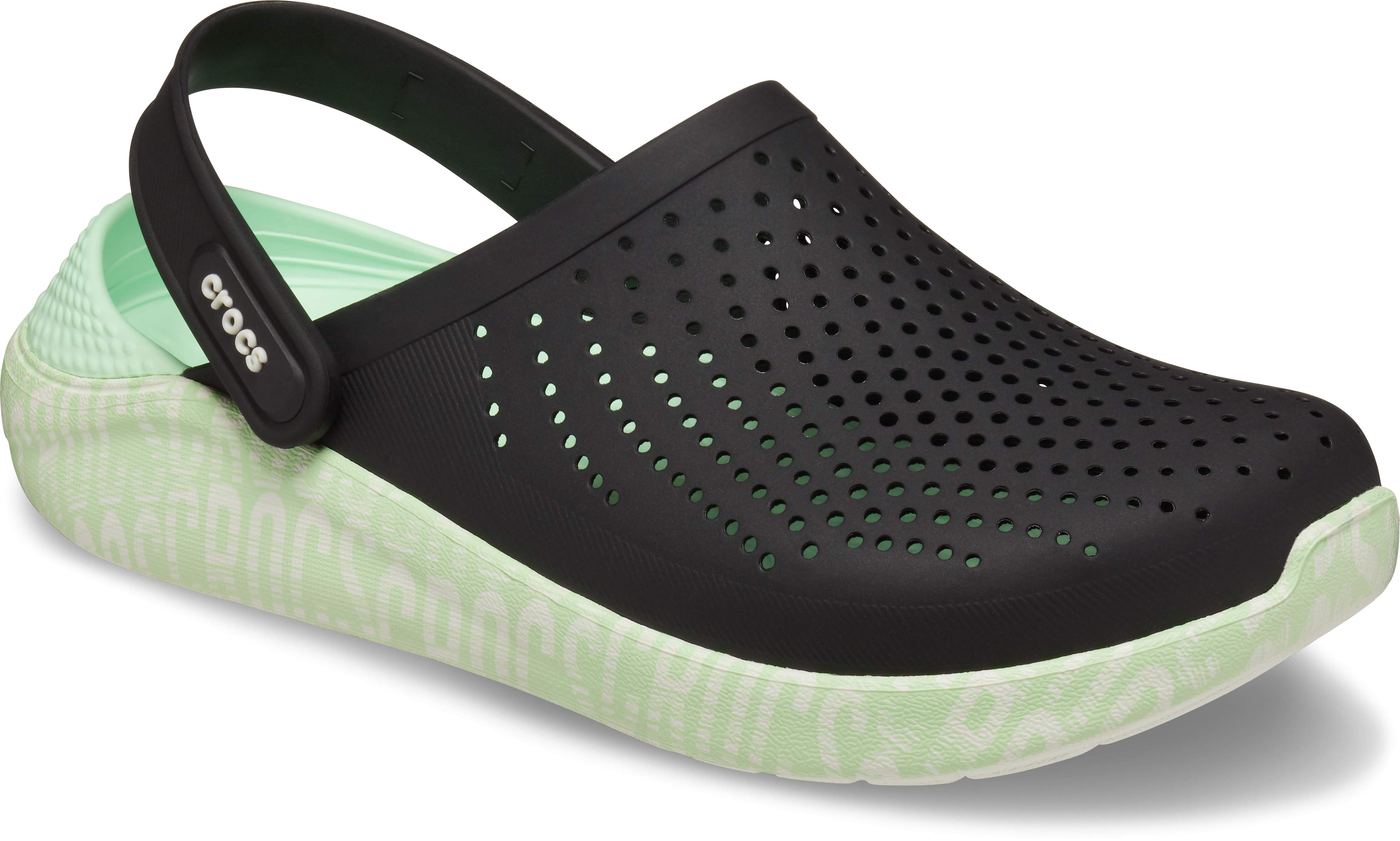 crocs logo clog