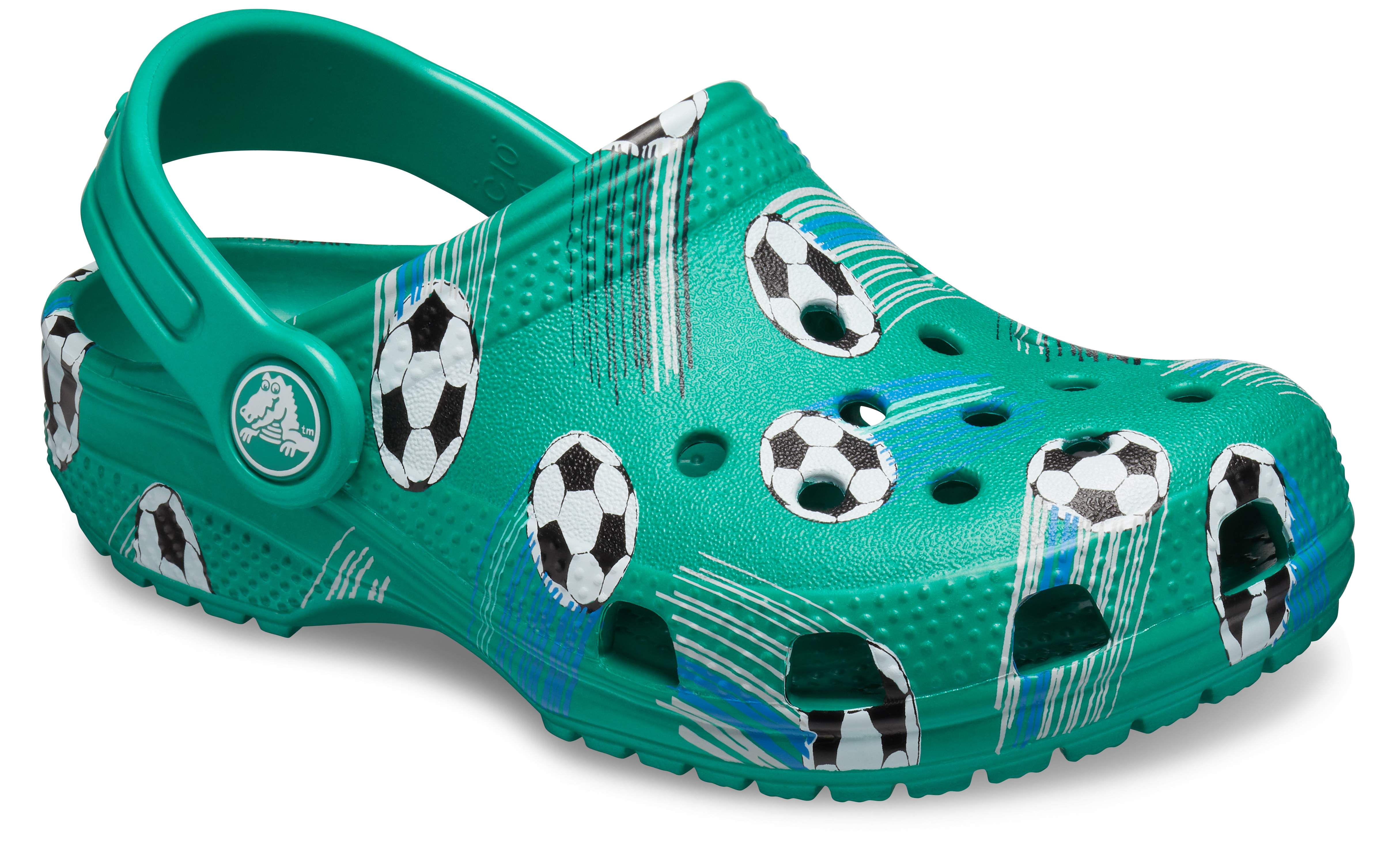 soccer ball crocs
