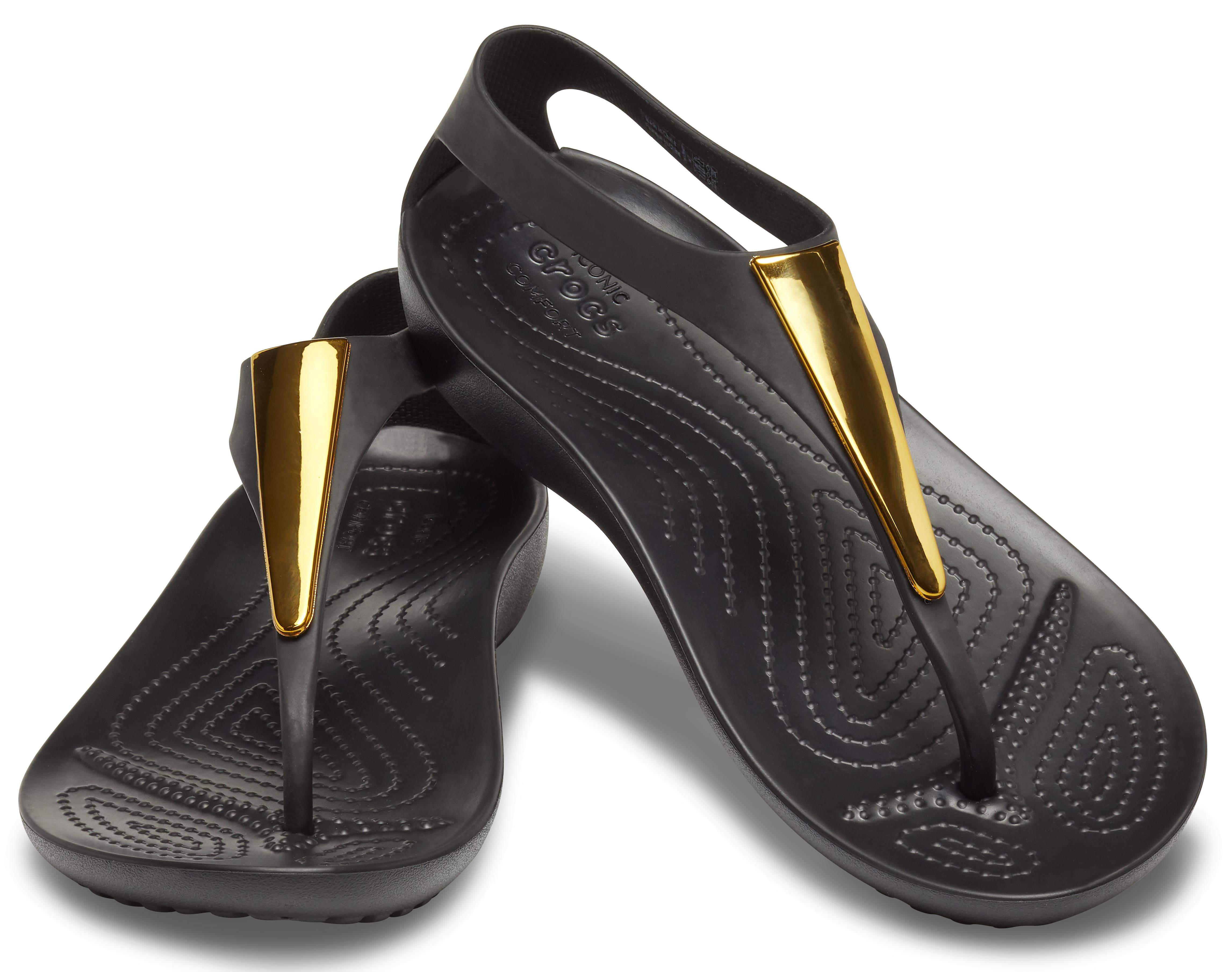 crocs serena flip sandal