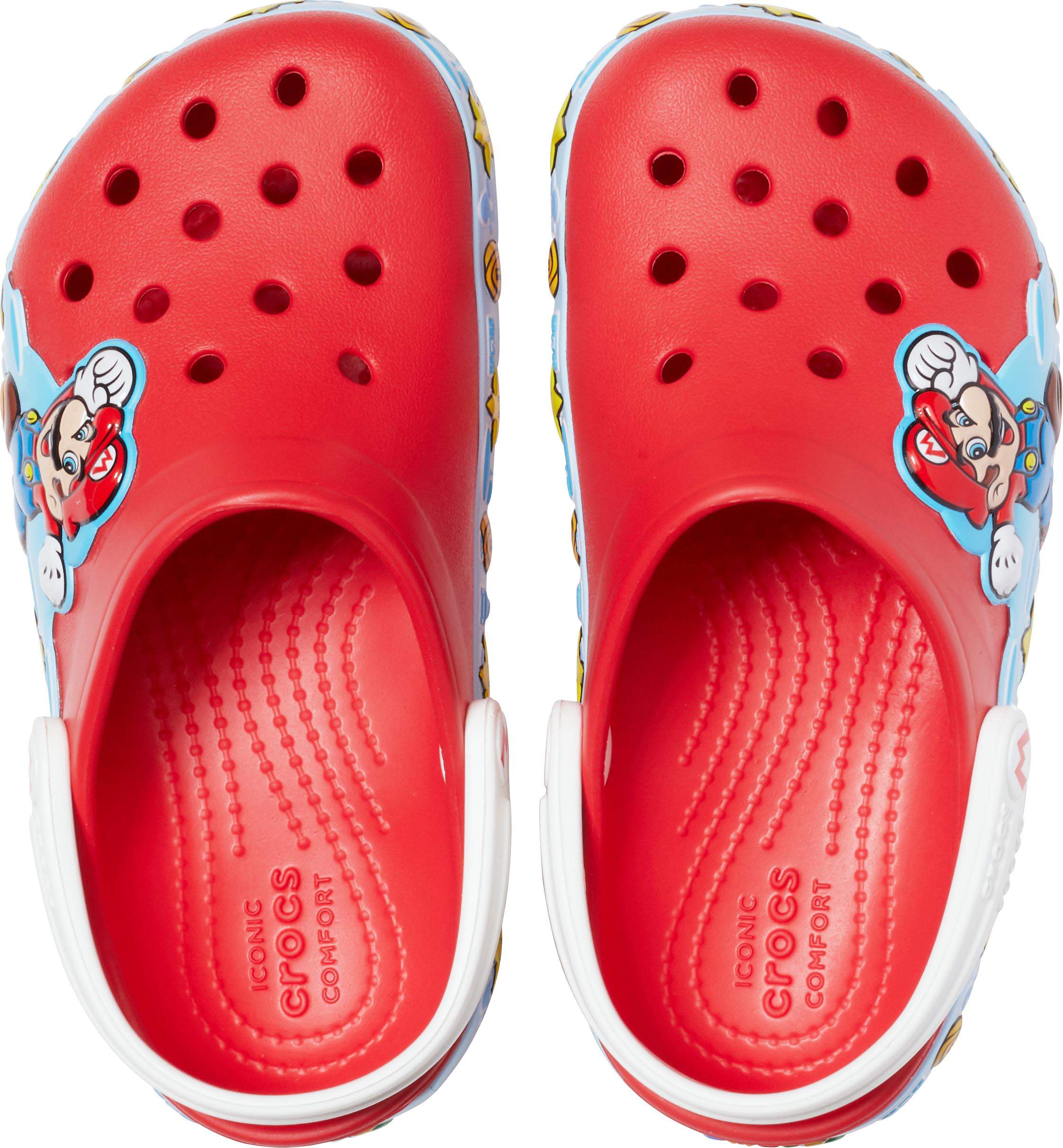 crocs shoes red
