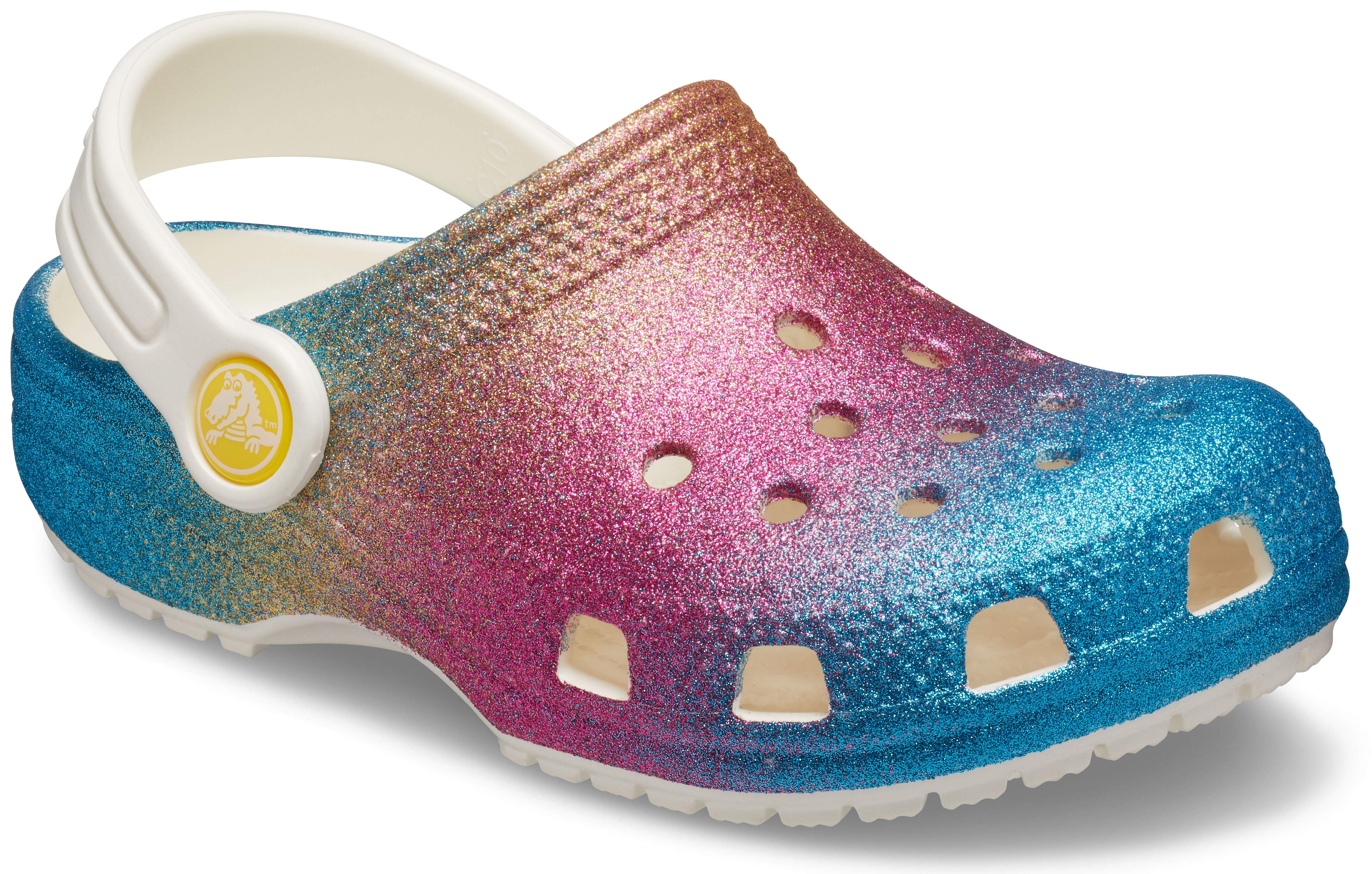 Kids' Classic Ombre Glitter Clog - Crocs