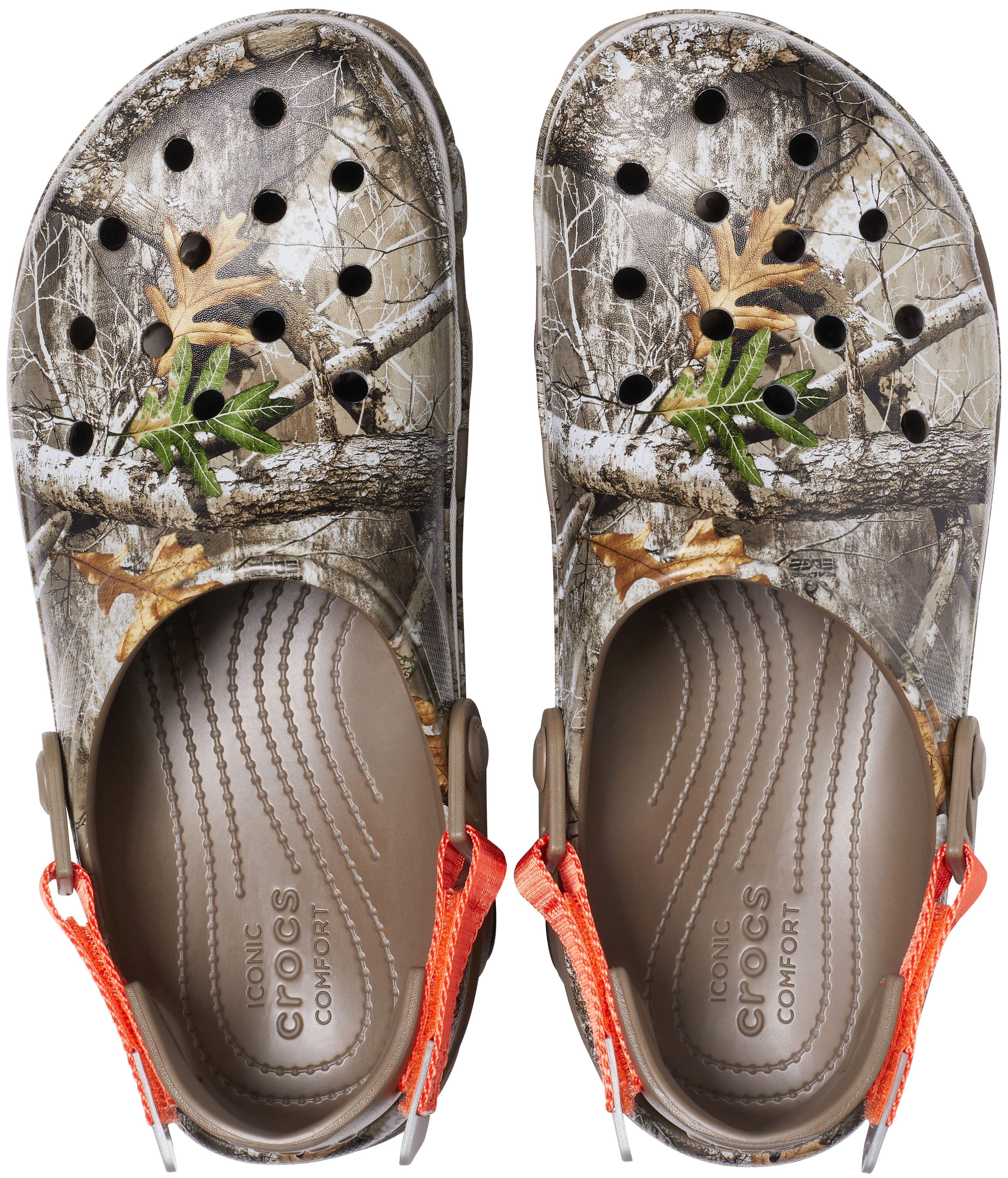 crocs classic lined realtree edge clog