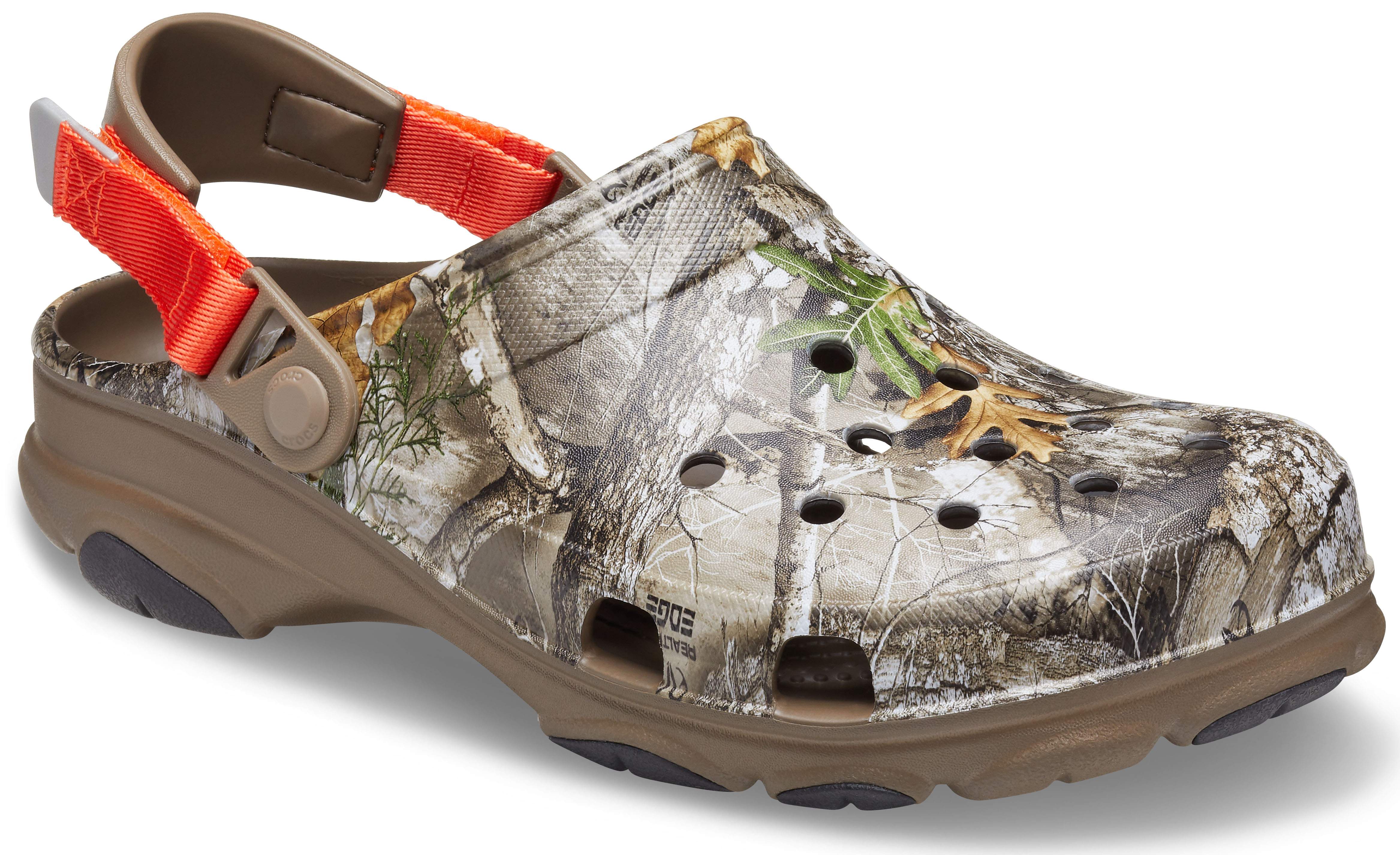 crocs camouflage sandals