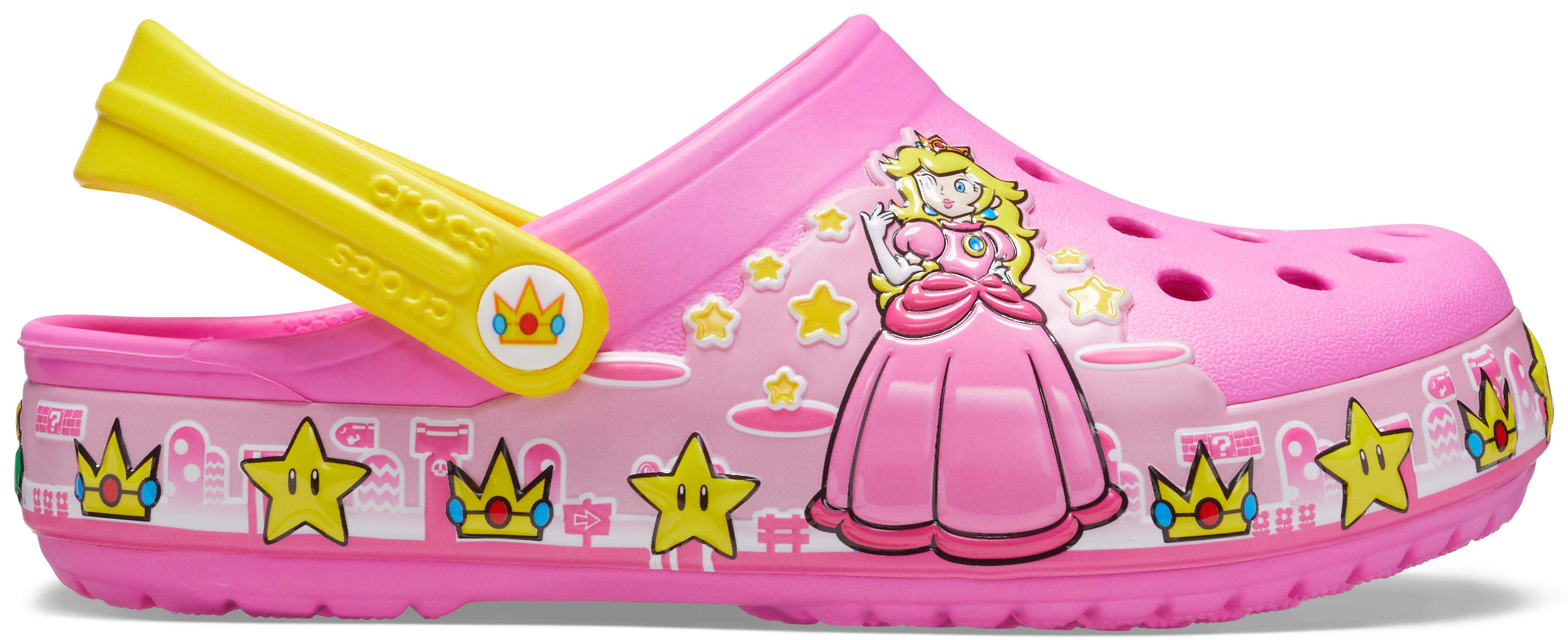 princess light up crocs