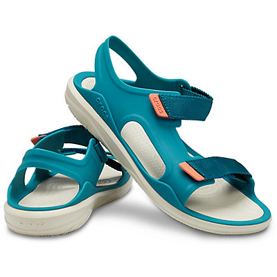 Buy Crocs Women's Swiftwater Expedition Sandal Green Online | Shoe Trove