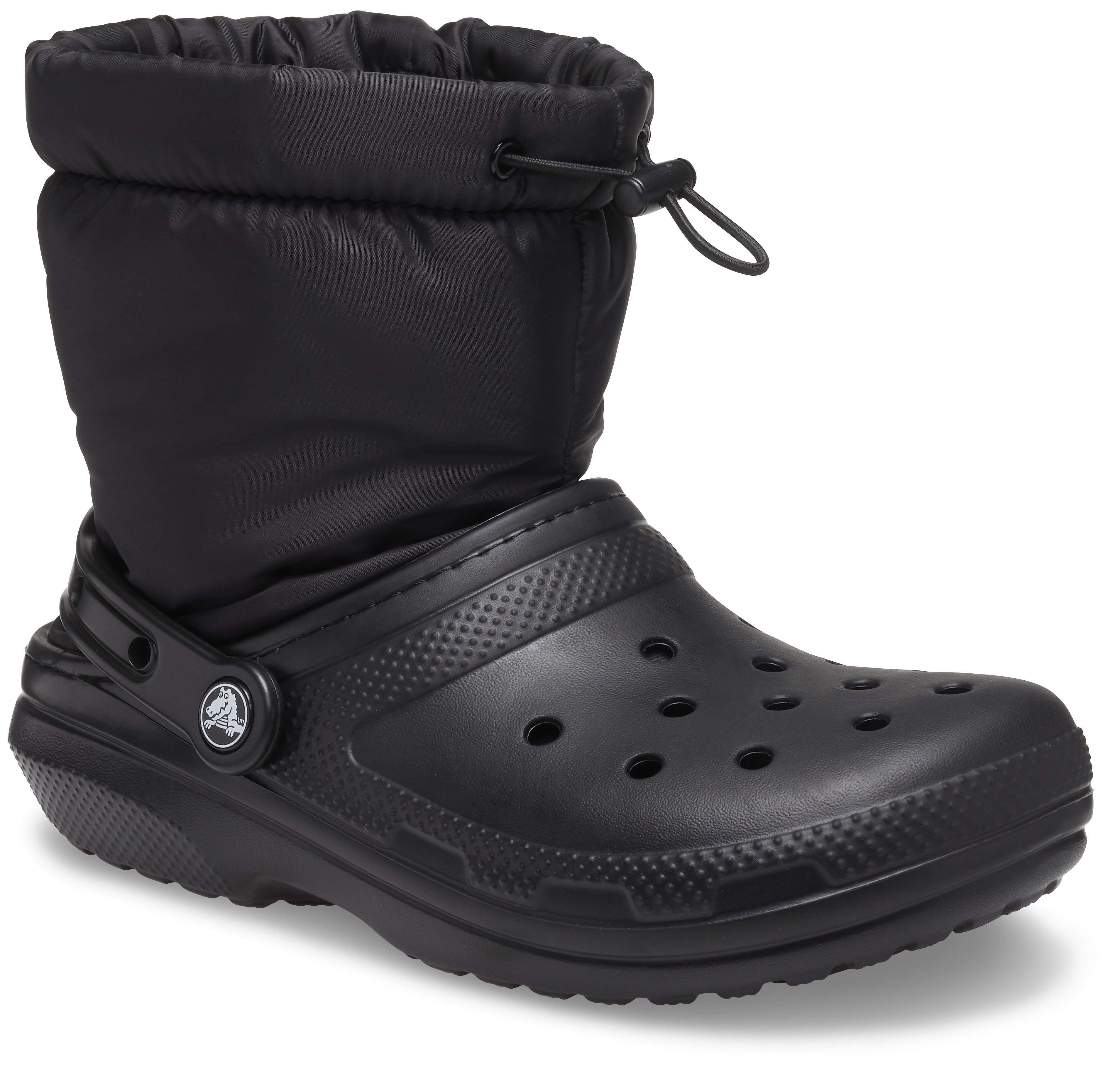croc boots with holes