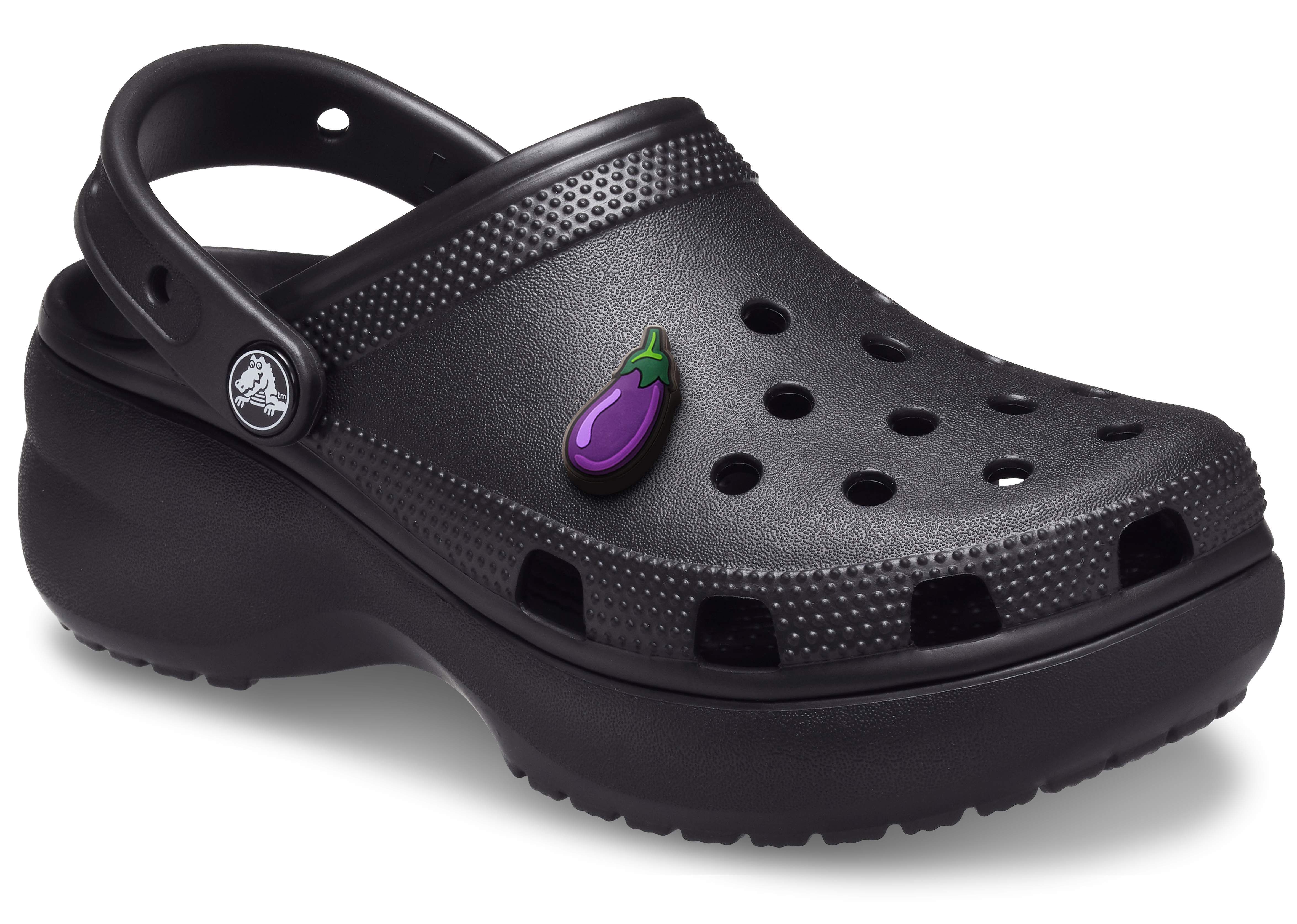 platform crocs