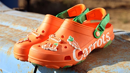 Sabot Classic All-Terrain Carrots by Crocs.