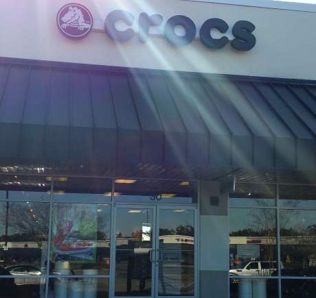 crocs store crabtree valley mall