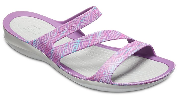 Women s Swiftwater  Graphic  Sandal  Crocs