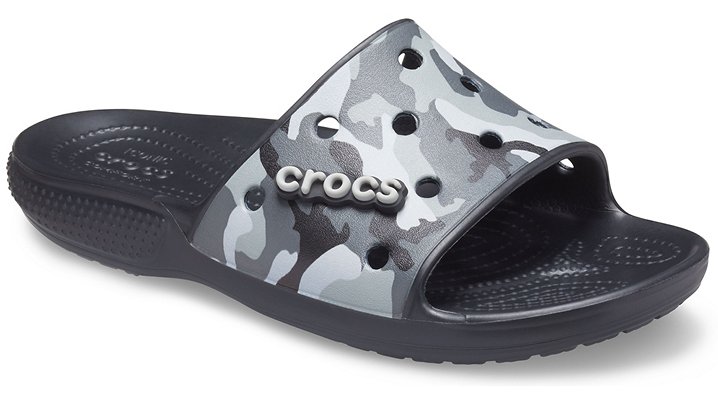 Classic Crocs Printed Camo Slide - Crocs