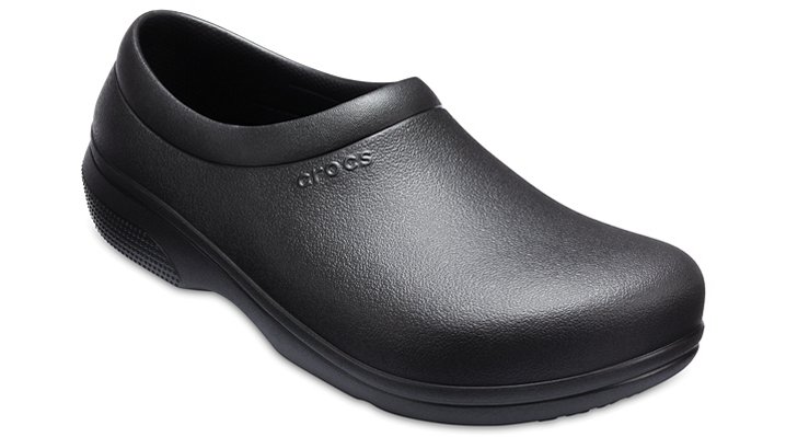 womens crocs on the clock work slip on