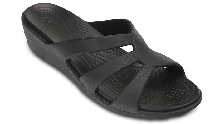 Sanrah Strappy Wedge Sandals for Women - Crocs