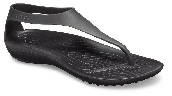 women's crocs serena sandal black