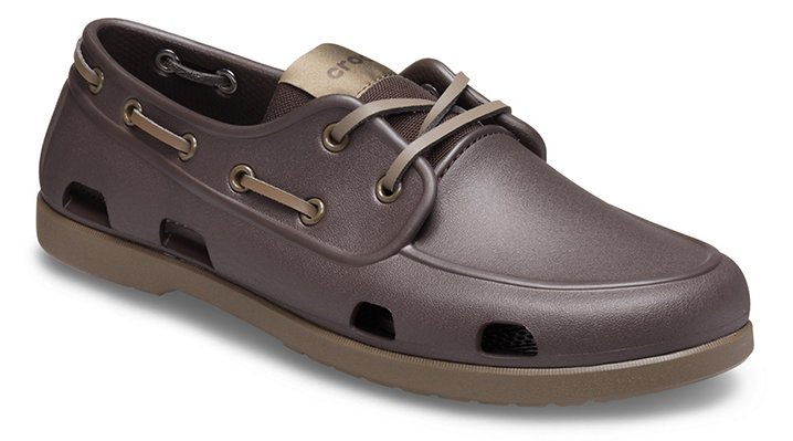 crocs leather shoes mens