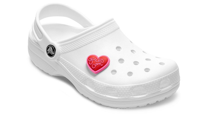 Girls Can Heart - Jibbitz™ Charm - Crocs