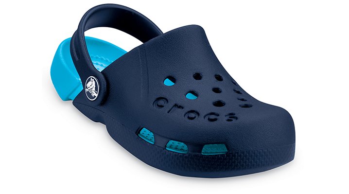 crocs blue kids
