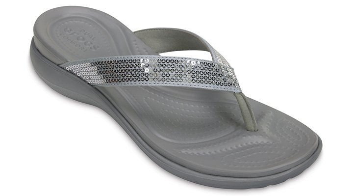 sequin flip flops