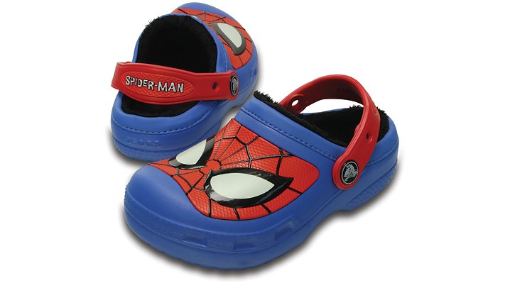 Crocs Spiderman Lined Kids Clog | eBay