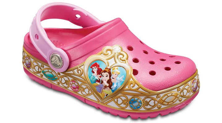 princess light up crocs