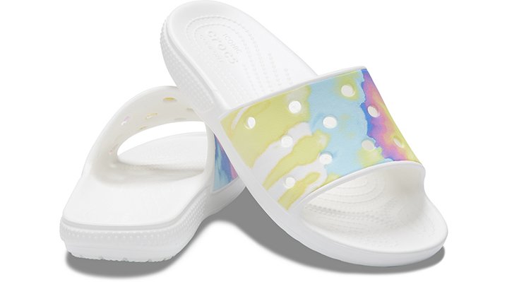 tie dye crocs academy