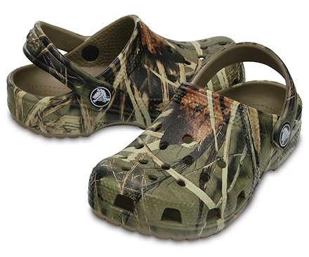 Kids Realtree Clogs: Camouflage Shoes for Kids - Crocs