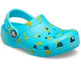 kids pool blue crocs