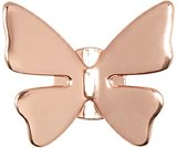 3D Butterfly Pink Jibbitz™ Shoe Charm 